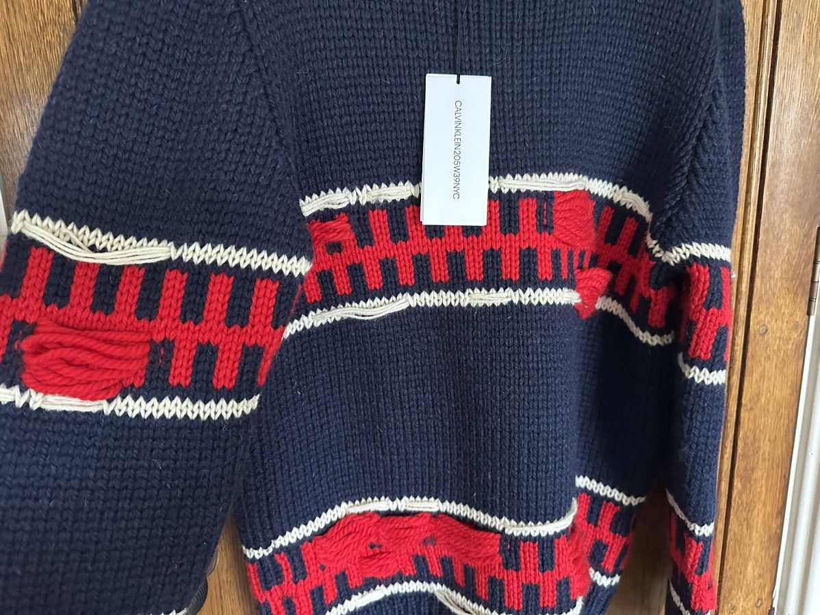 Calvin Klein 205W39NYC FW18 Calvin Klein 205w39nyc grail wool sweater RAF Simons Size US M / EU 48-50 / 2 - 12 Thumbnail