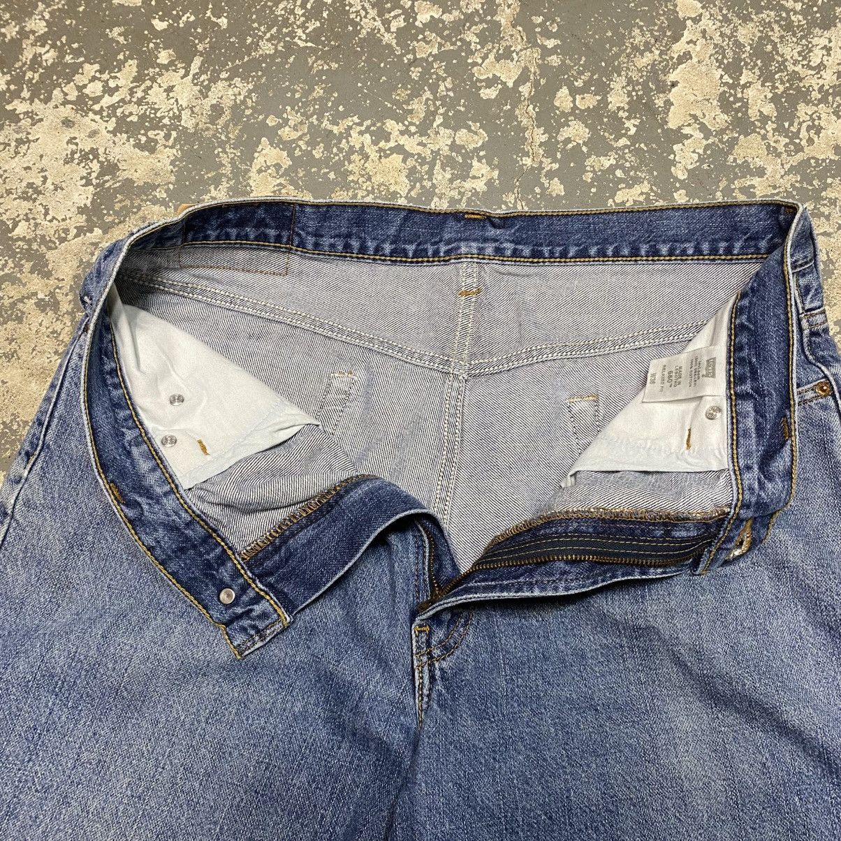Levi's × Vintage Vintage Levi’s 550 Blue Denim Jean Shorts Jorts Y2K Size US 35 - 8 Thumbnail
