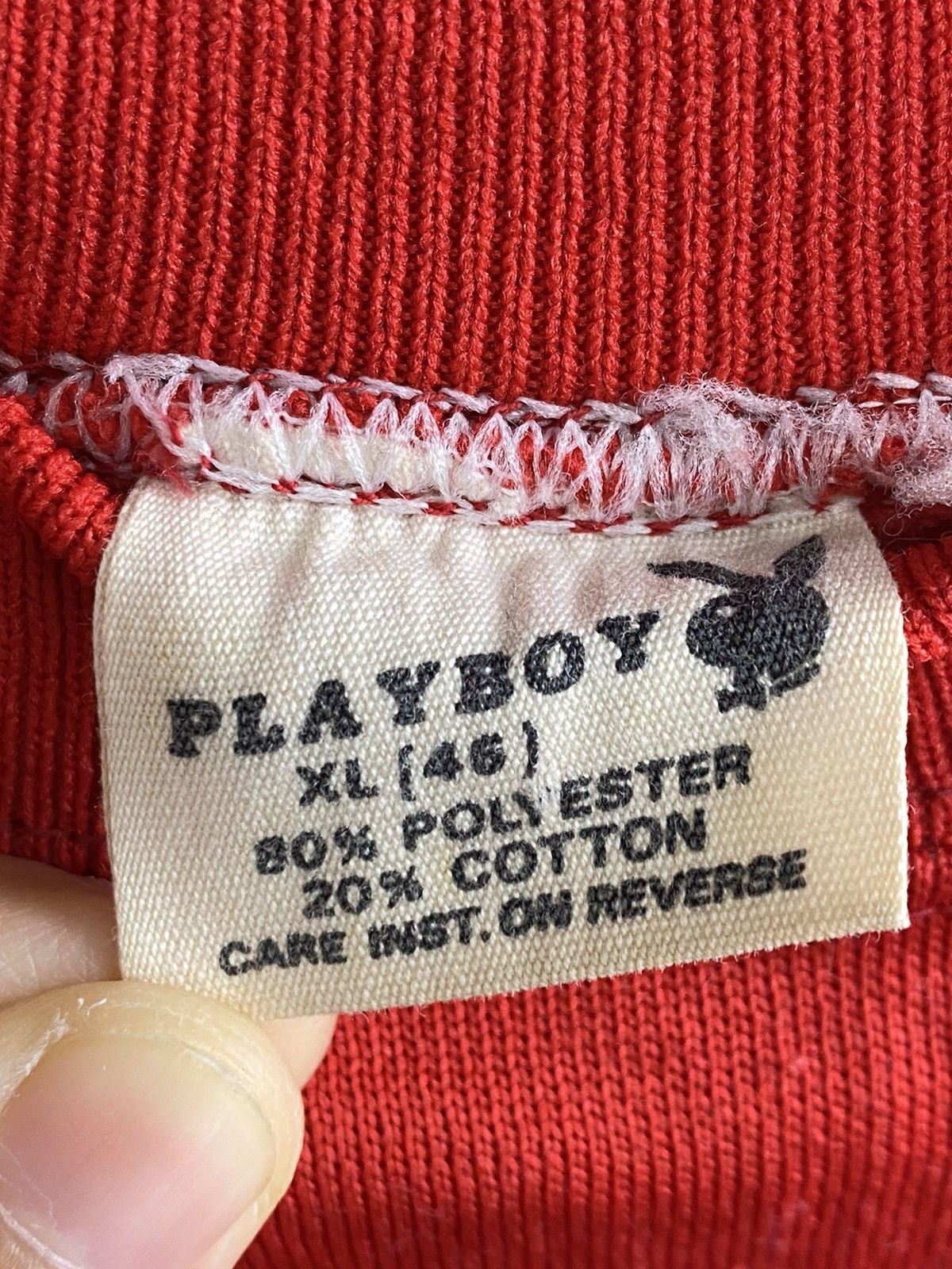 Playboy × Vintage Vintage 80s Playboy Sweater Size US XL / EU 56 / 4 - 11 Thumbnail