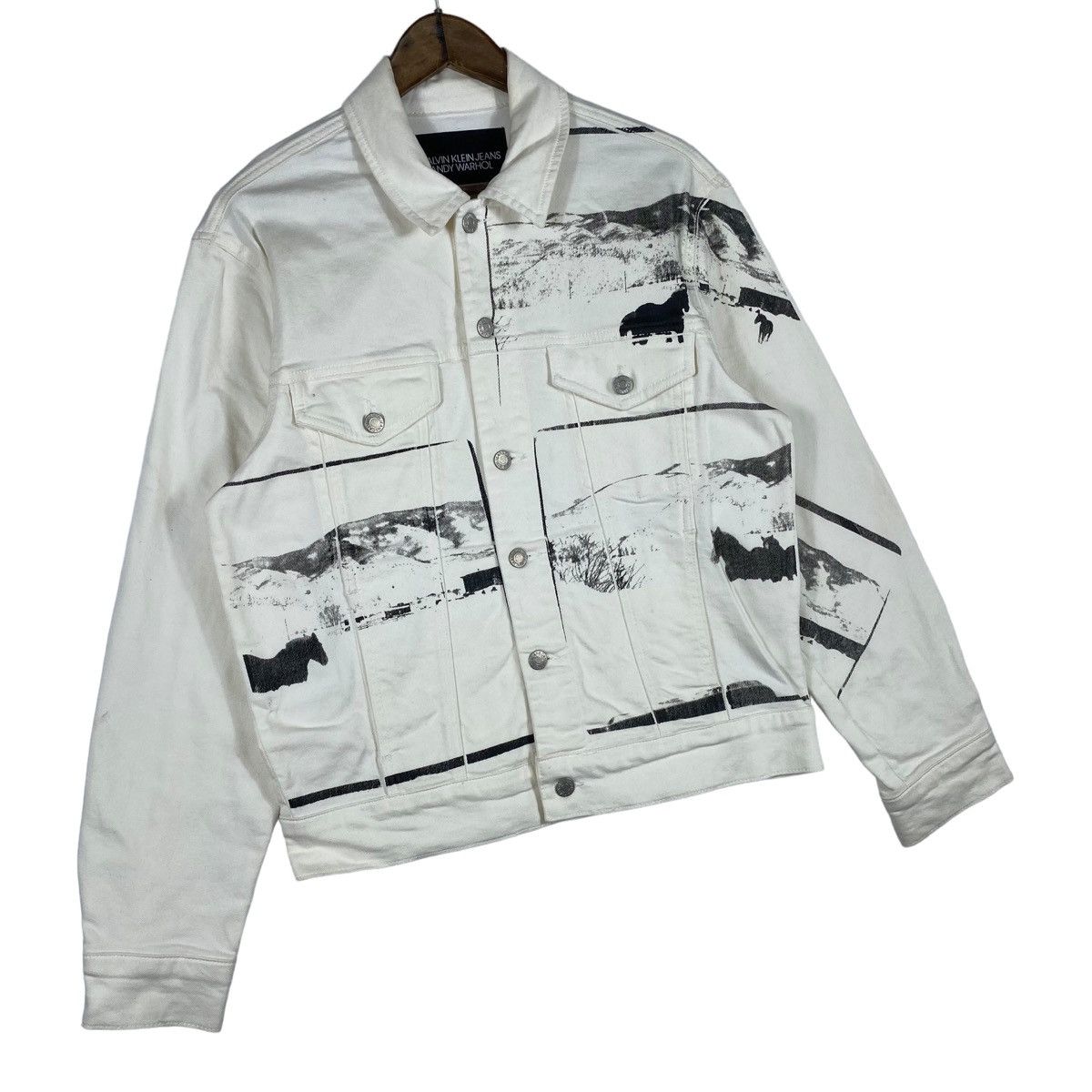 Andy Warhol Calvin Klein X Andy Warhol Denim Jacket Size US S / EU 44-46 / 1 - 4 Thumbnail