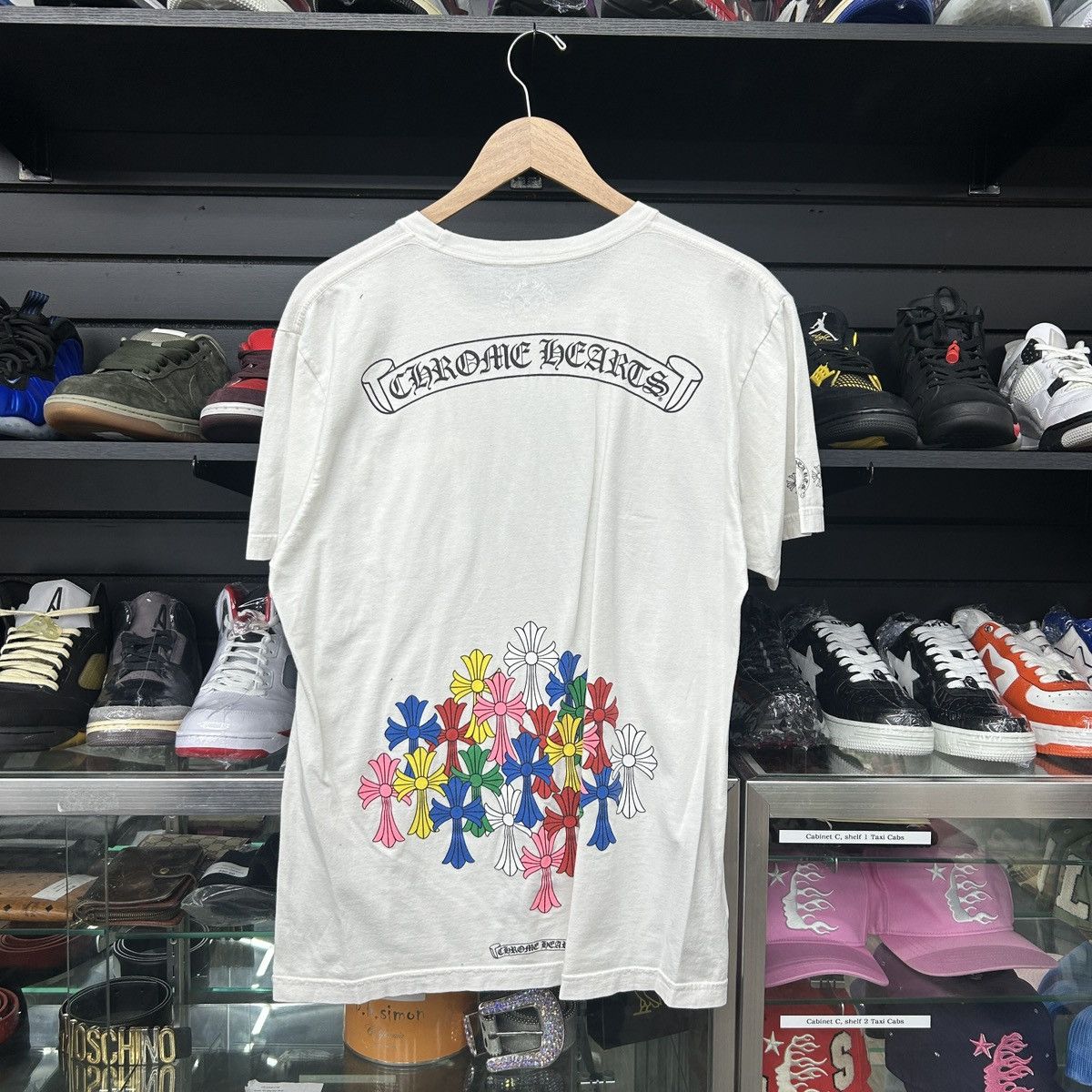 Chrome Hearts Chrome Hearts Multi Flooded Cross Tee Sz L Size US L / EU 52-54 / 3 - 1 Thumbnail