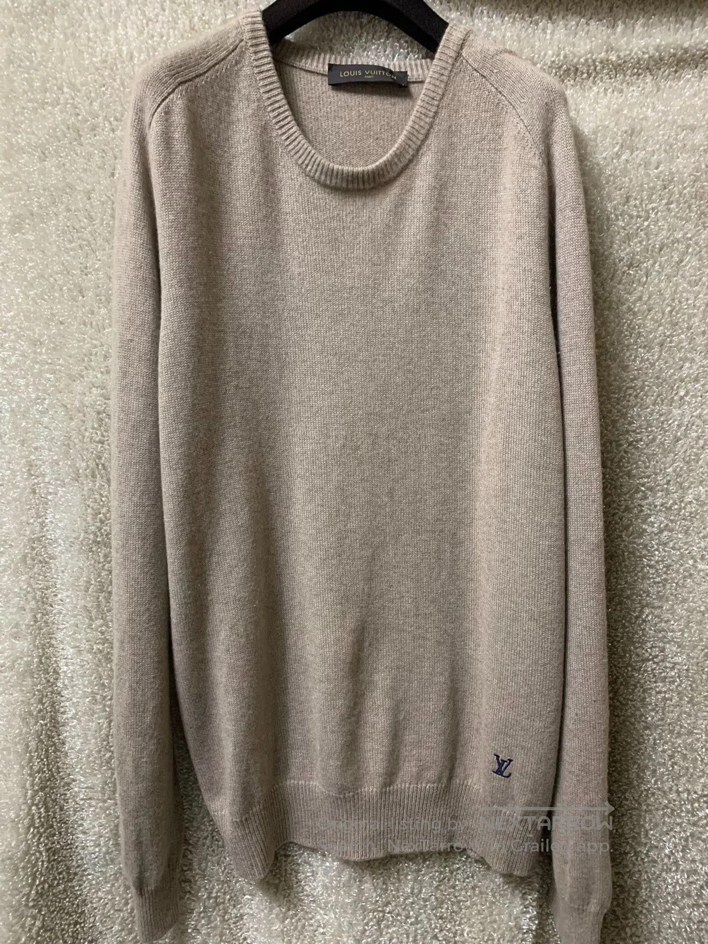 Louis Vuitton Louis Vuitton Men's Cashmere Sweater XXL. Size US XXL / EU 58 / 5 - 1 Thumbnail