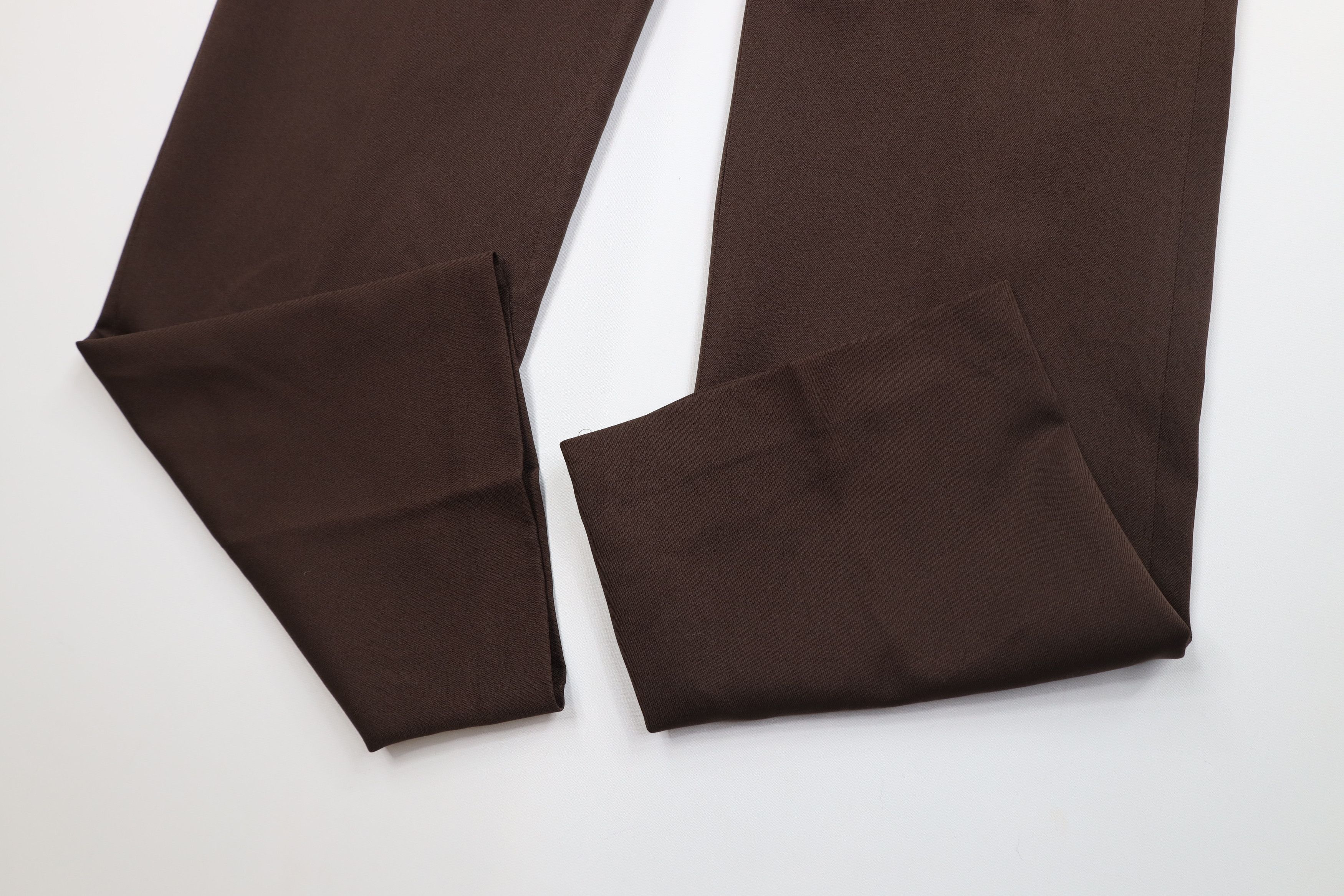 Vintage Vintage 70s Streetwear Flared Wide Leg Chino Pants Brown USA Size US 36 / EU 52 - 5 Thumbnail