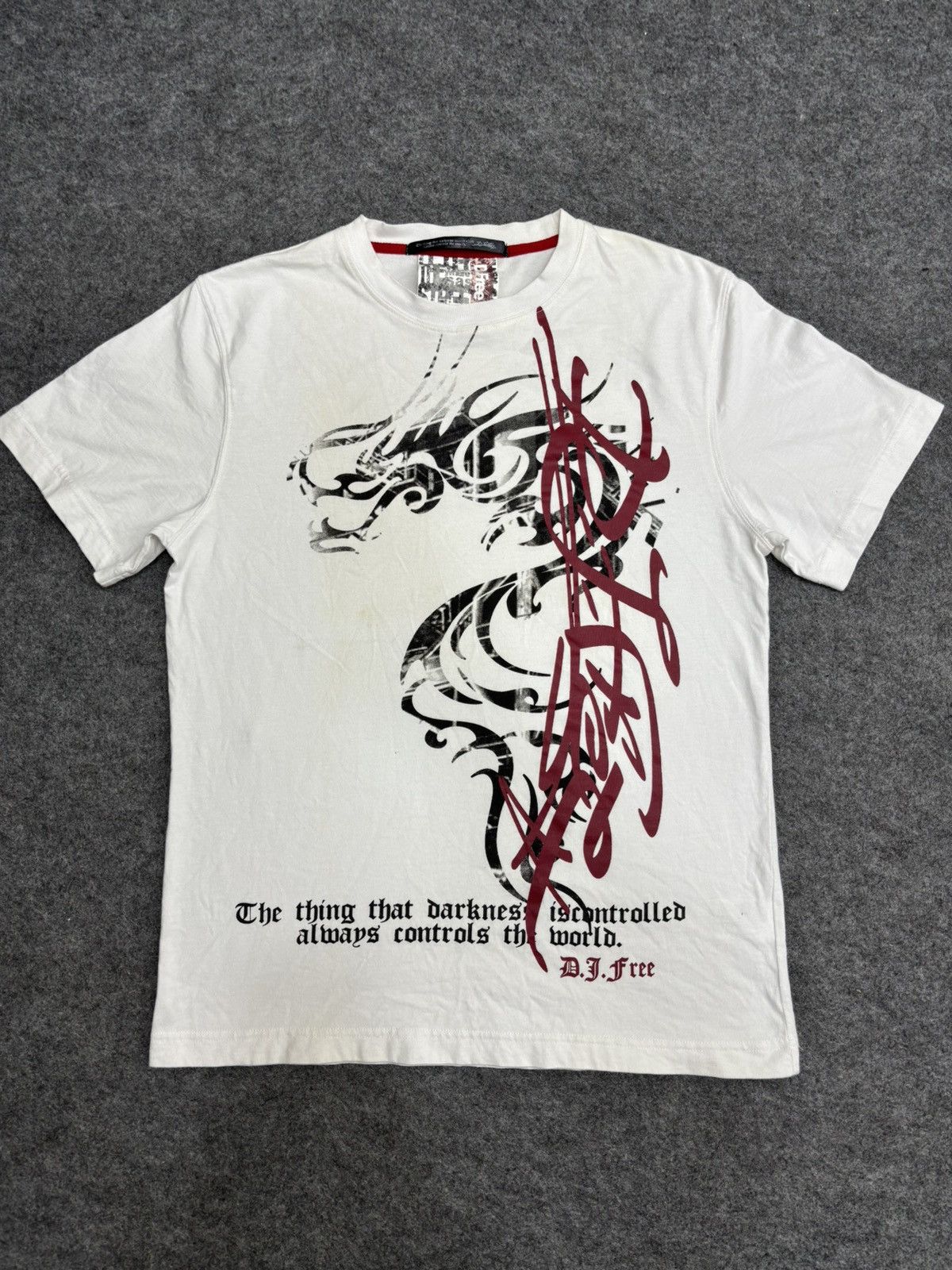 Japanese Brand 💥DJ💥Very Rare DJFree Mural Style Shirt F586 Size US S / EU 44-46 / 1 - 6 Thumbnail