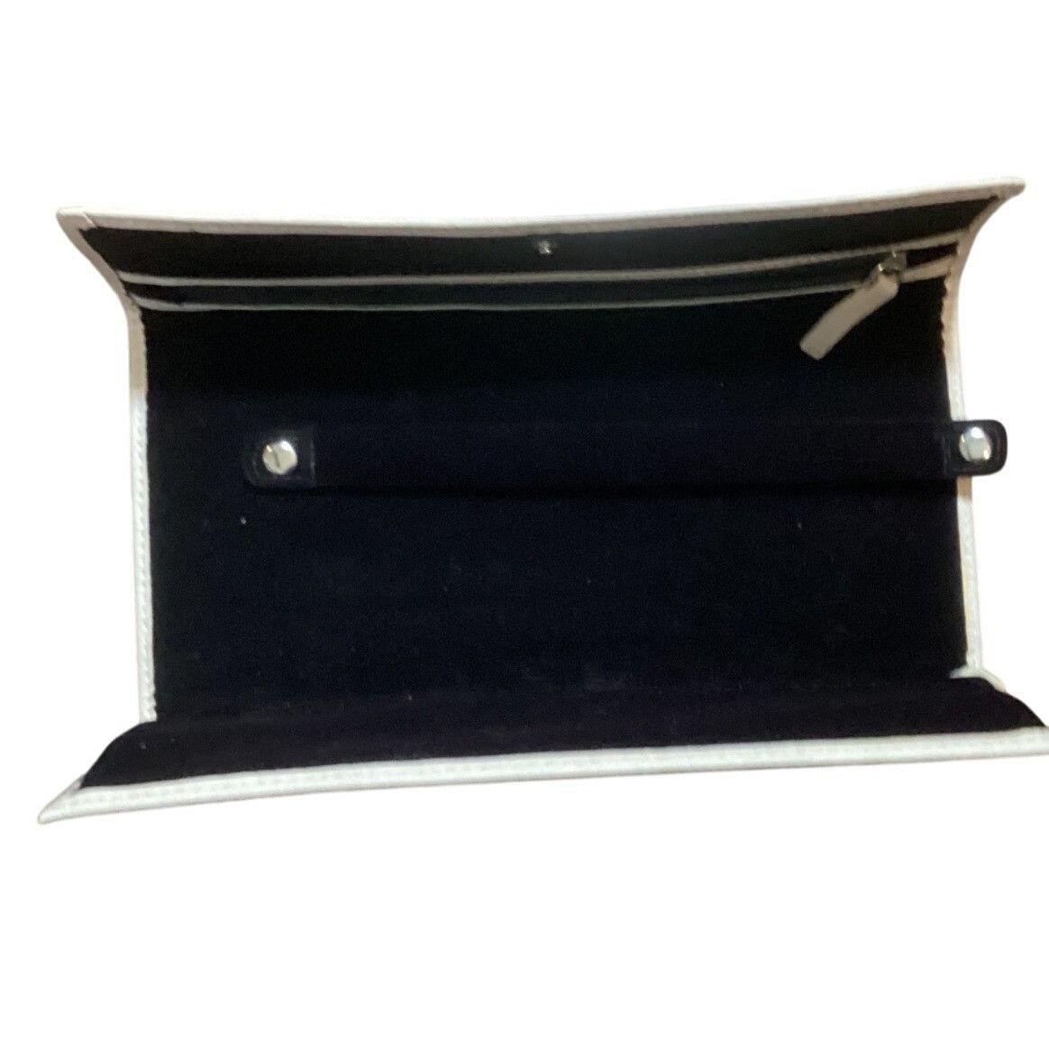 pandora Pandora Beige Jewelry Travel Case-Clutch Leather 10"x4.5"x1" Size ONE SIZE - 9 Thumbnail