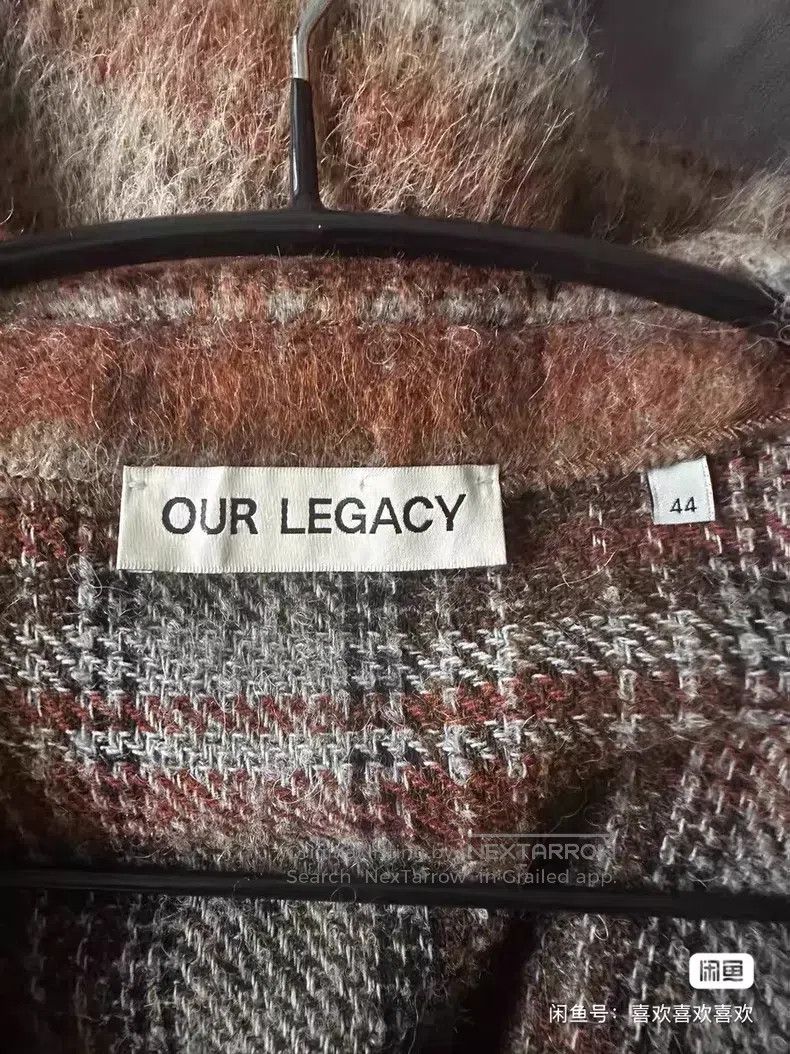 Our Legacy Our Legacy Mohair plaid cardigan Size US S / EU 44-46 / 1 - 3 Thumbnail