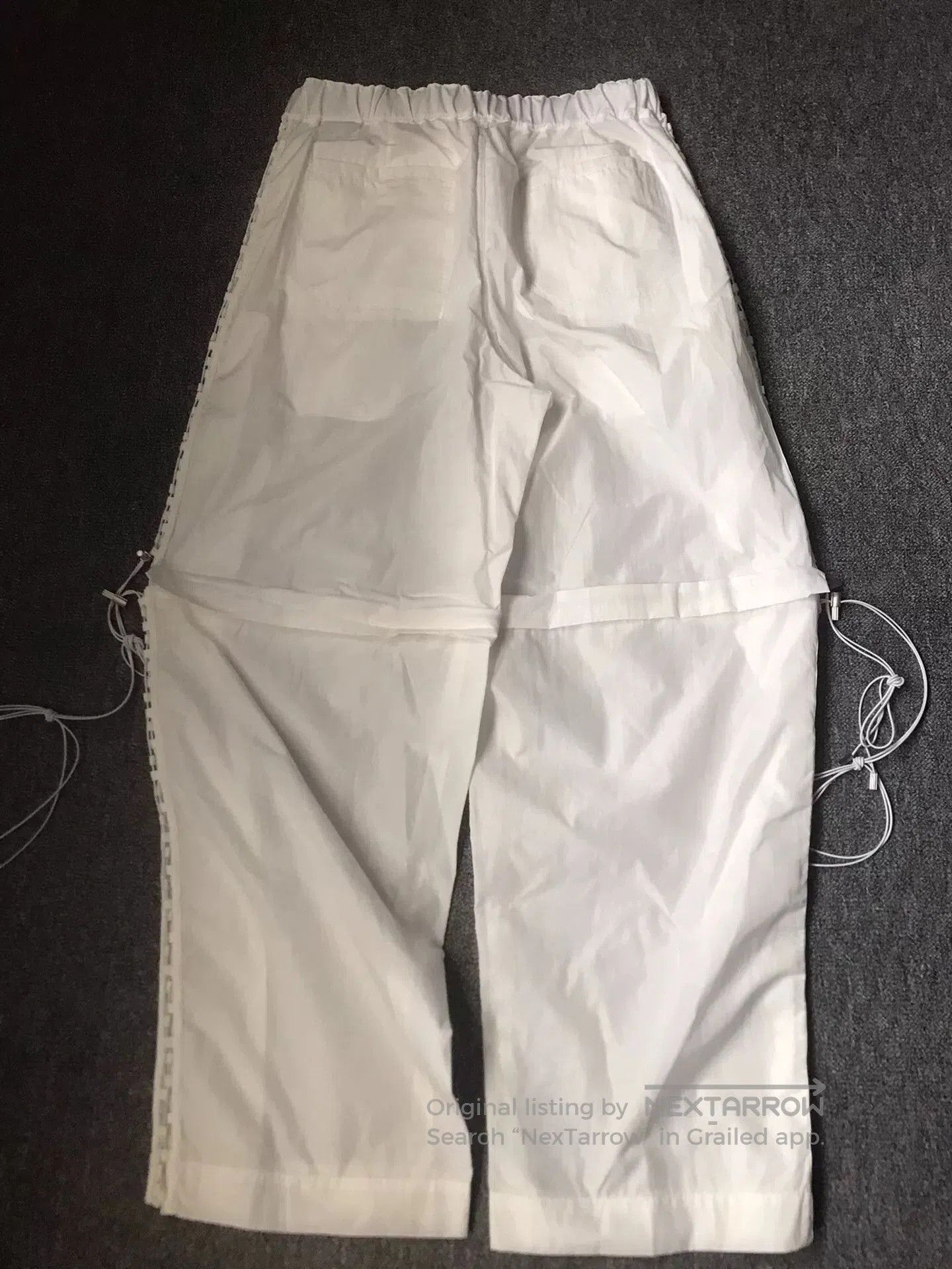 Salvatore Ferragamo Ferragamo White Detachable Casual Pants. Size US 32 / EU 48 - 2 Thumbnail