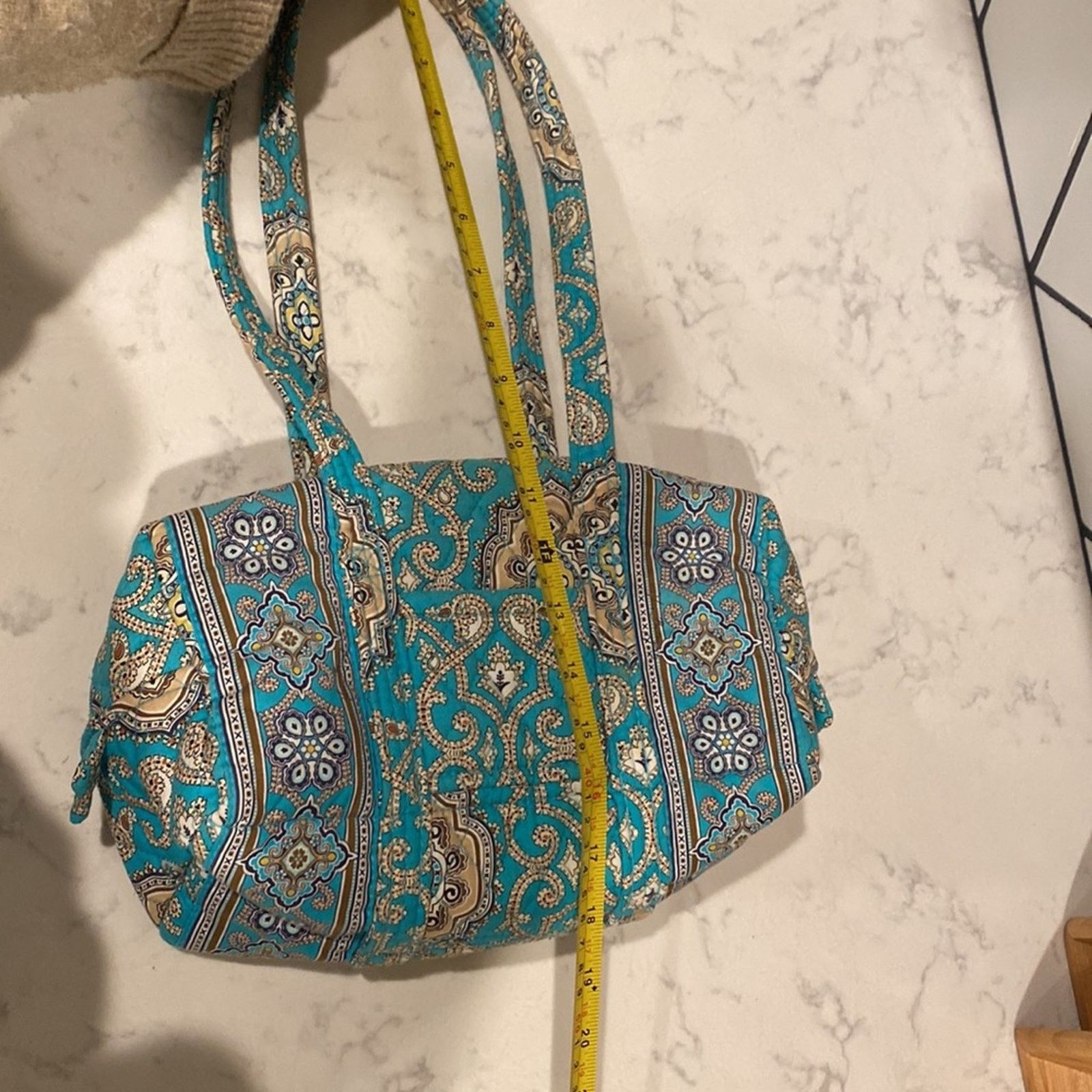 Vera Bradley Vera Bradley Totally Turq Rectangular Shoulder bag Y2K Size ONE SIZE - 11 Thumbnail
