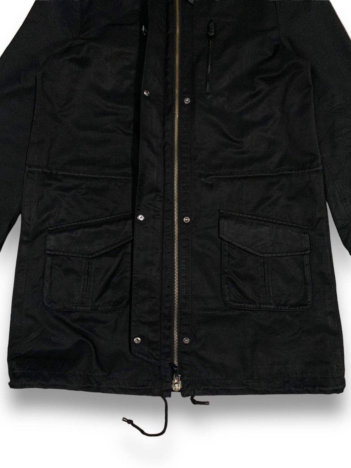 14th Addiction Japanese Brand Multi-pockets Raccoon Fur Hooded Parka Jacket Size US S / EU 44-46 / 1 - 10 Thumbnail