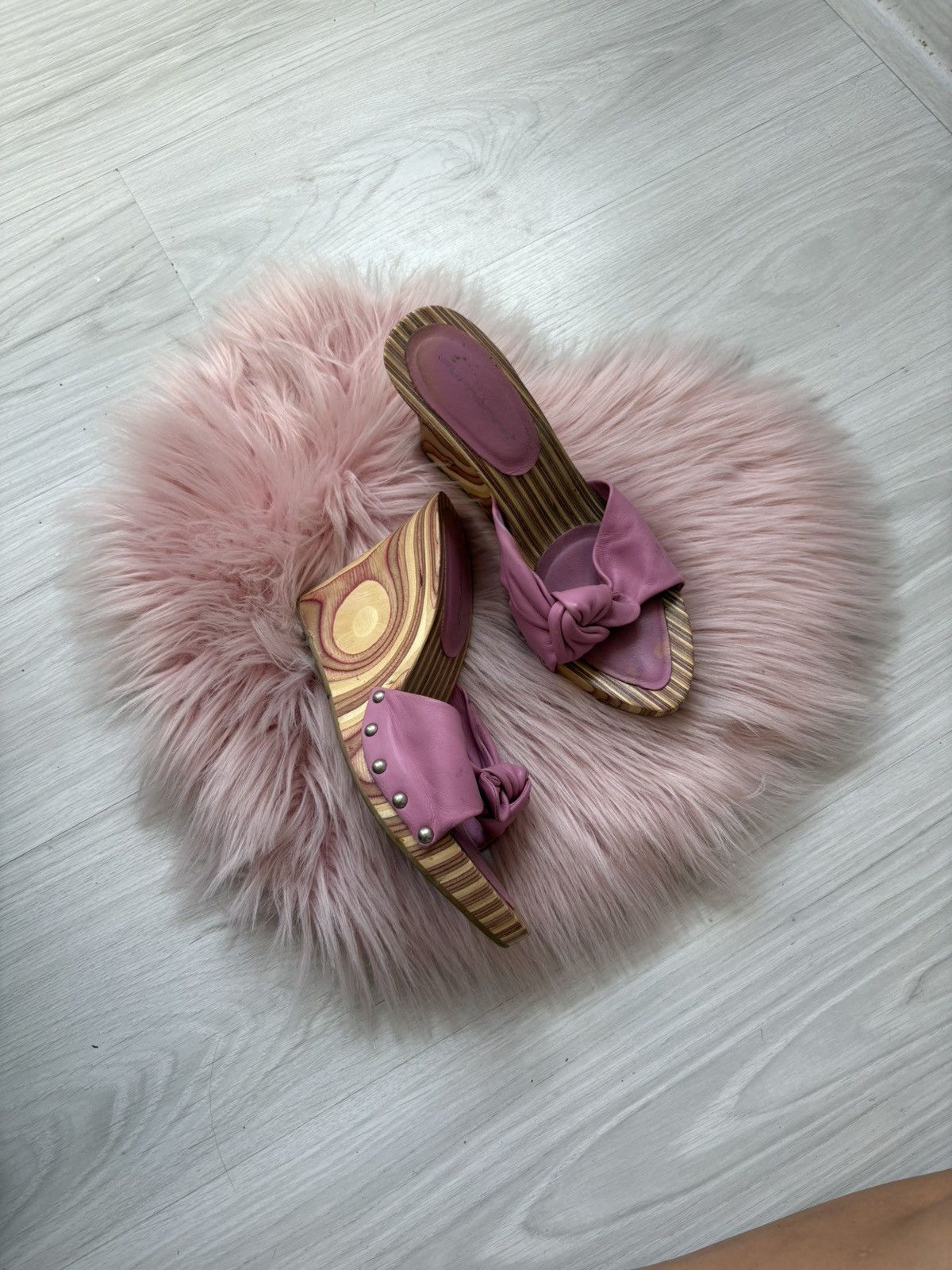 Vintage y2k Fornarina mules Size US 6 / IT 36 - 13 Thumbnail