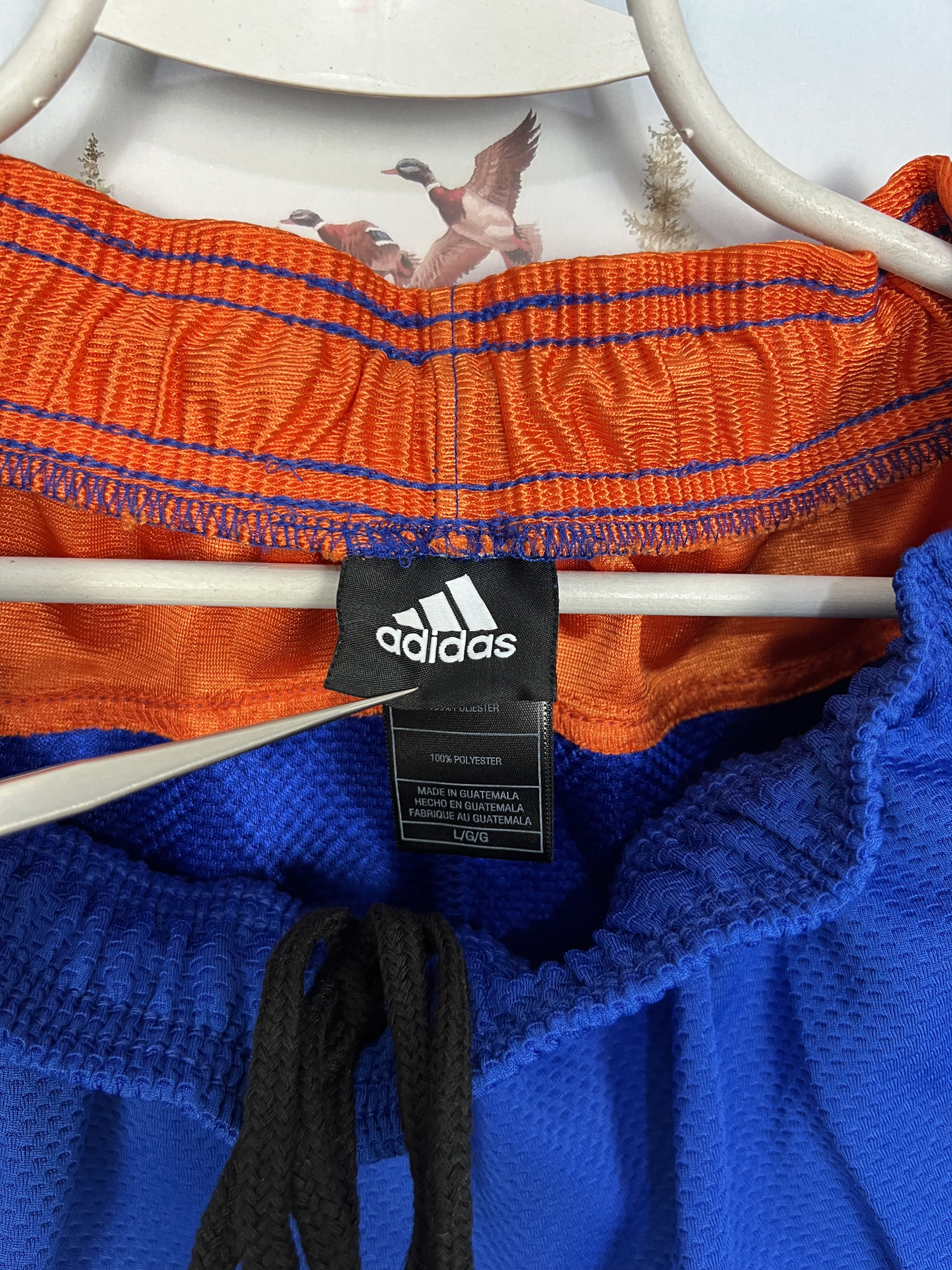 Adidas Vintage Adidas New York Knicks Blue NBA Mens Shorts L Size US 34 / EU 50 - 8 Thumbnail