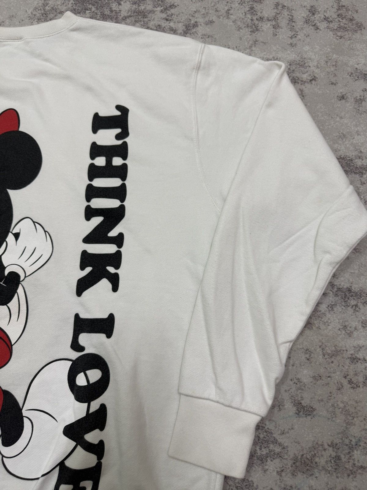 Disney Vintage Mickey Mouse Mirron Printed Sweatshirt Size US L / EU 52-54 / 3 - 11 Thumbnail