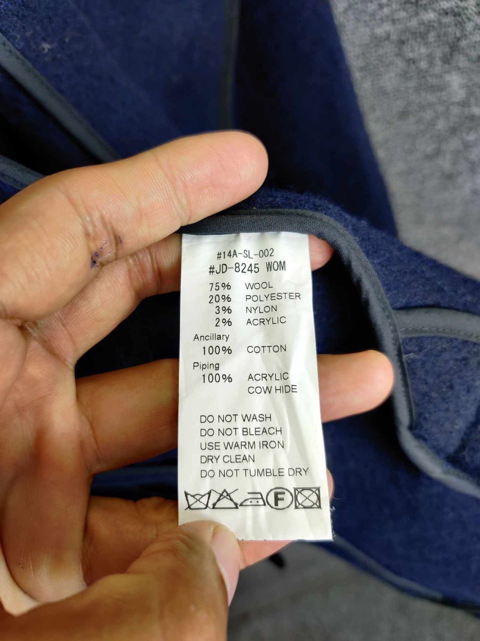 Danton Danton Vetements De Travail Double Breasted Wool Coat Size US M / EU 48-50 / 2 - 15 Thumbnail