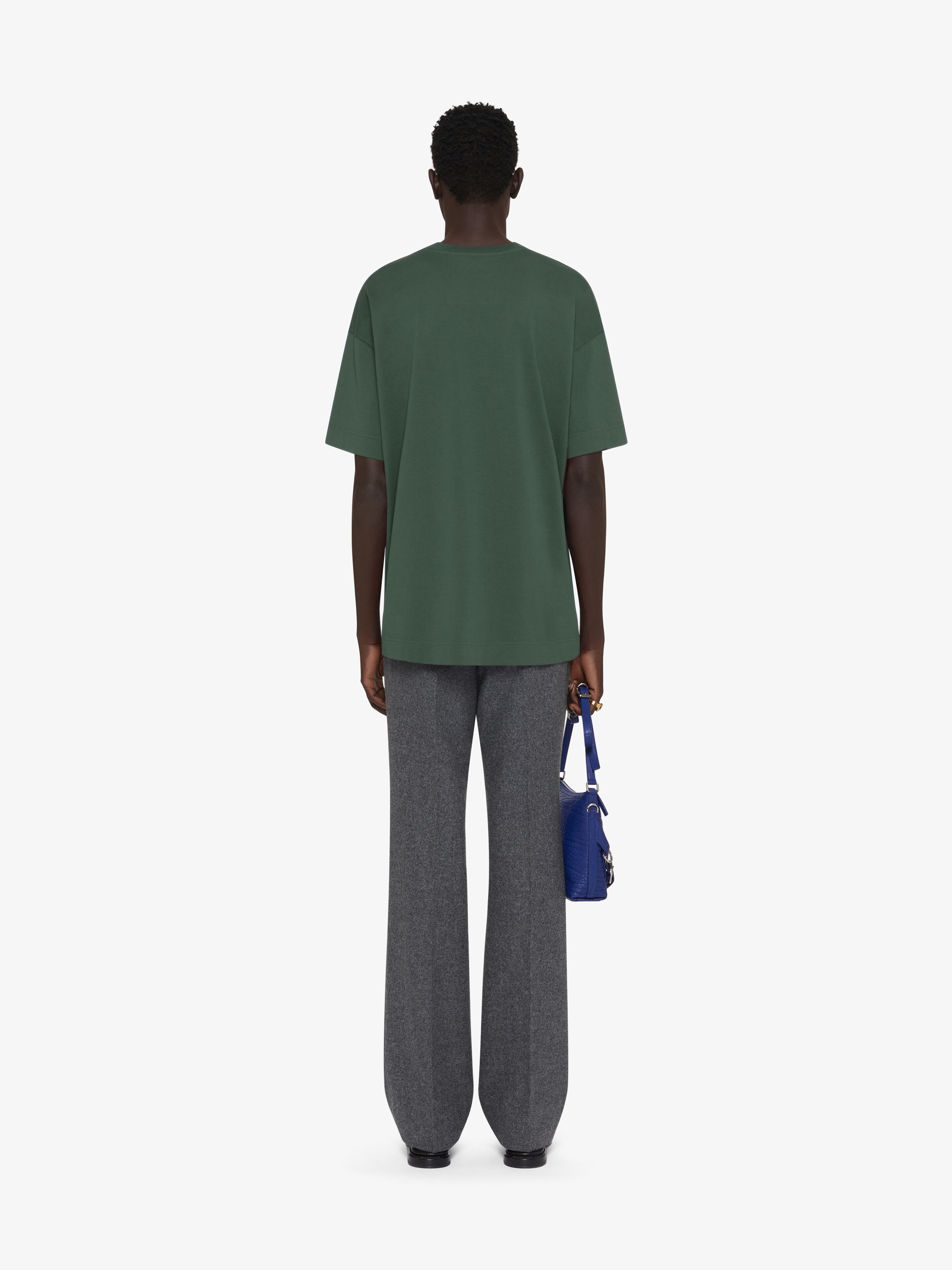 Givenchy oc11z0725 T-Shirt in Dark Green Size US M / EU 48-50 / 2 - 4 Thumbnail