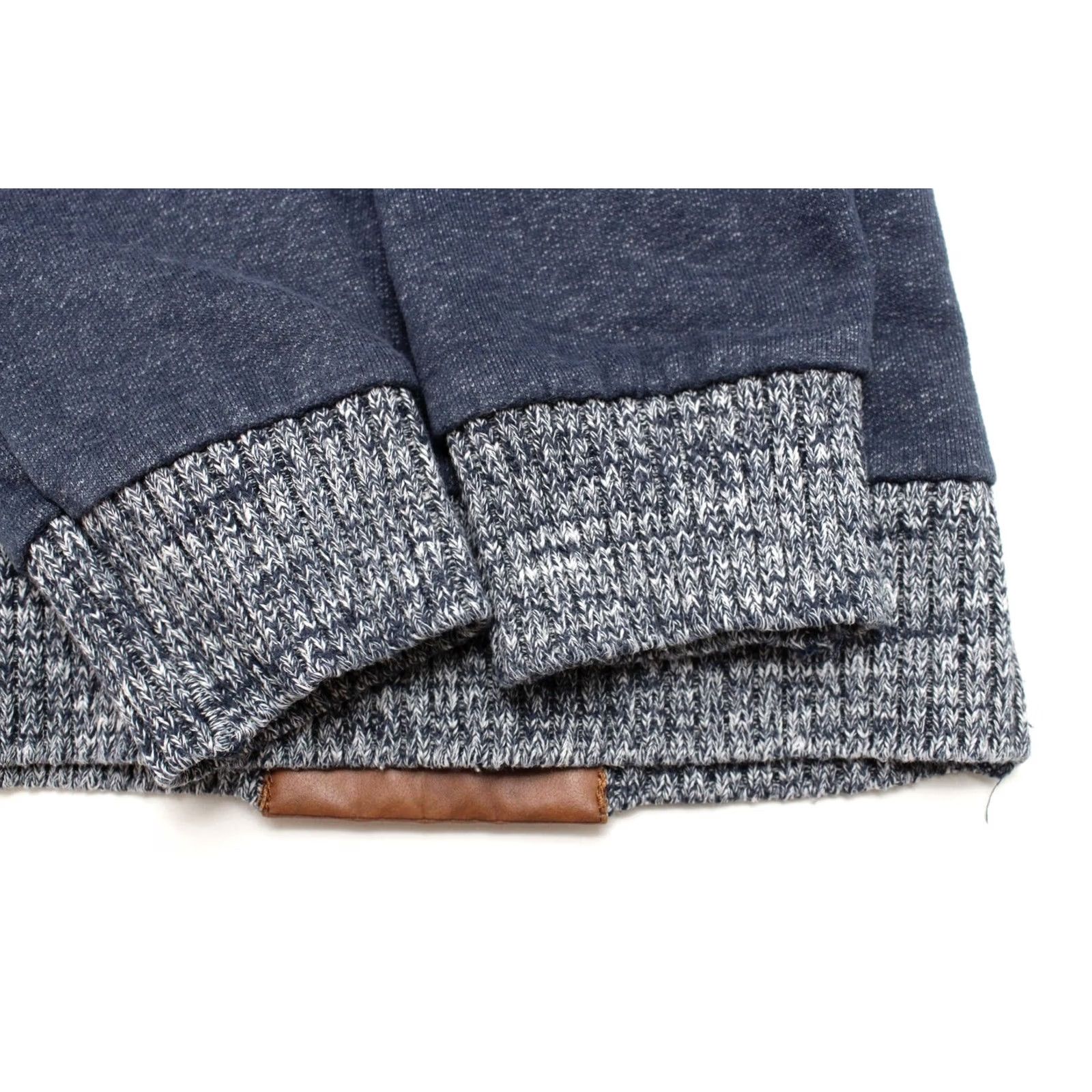 Logo 7 Naketano Hoodie Women's MEDIUM Pullover Logo Melange Blue Size M / US 6-8 / IT 42-44 - 6 Thumbnail