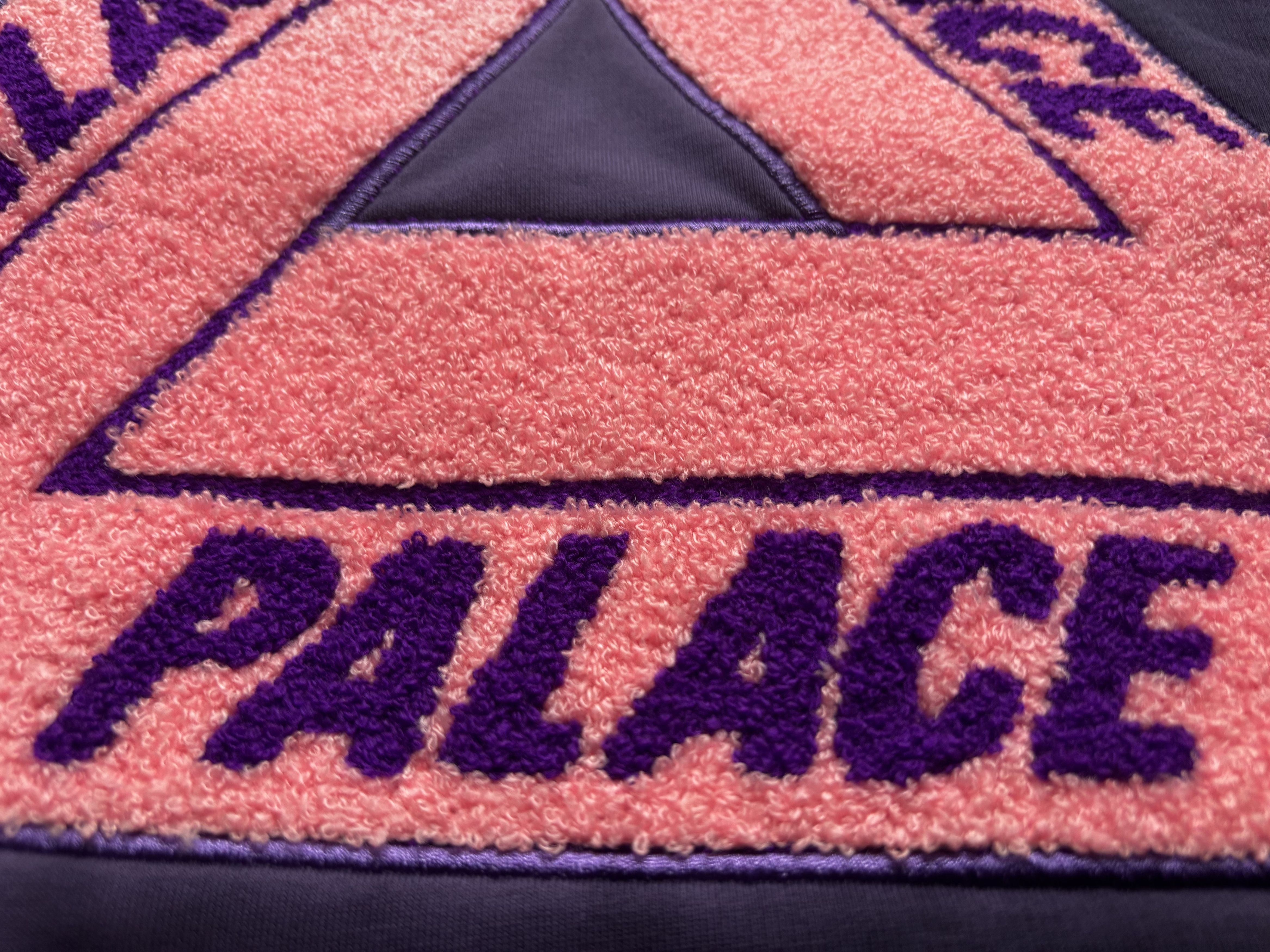 Palace Palace Fleece Tri-Ferg Crew Perfect Purple Size US XL / EU 56 / 4 - 3 Thumbnail