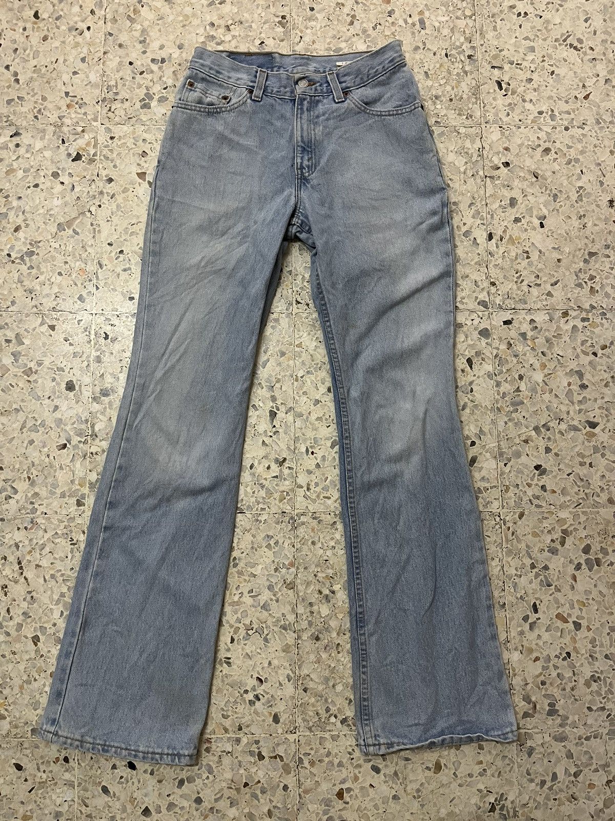 Levi's Vintage 90s Levi’s 517 boot cut light blue wash Size US 27 - 1 Thumbnail