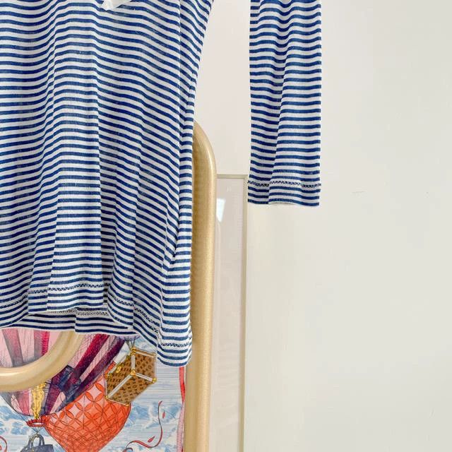 Gucci Gucci Blue striped long sleeves Size XS / US 0-2 / IT 36-38 - 4 Thumbnail