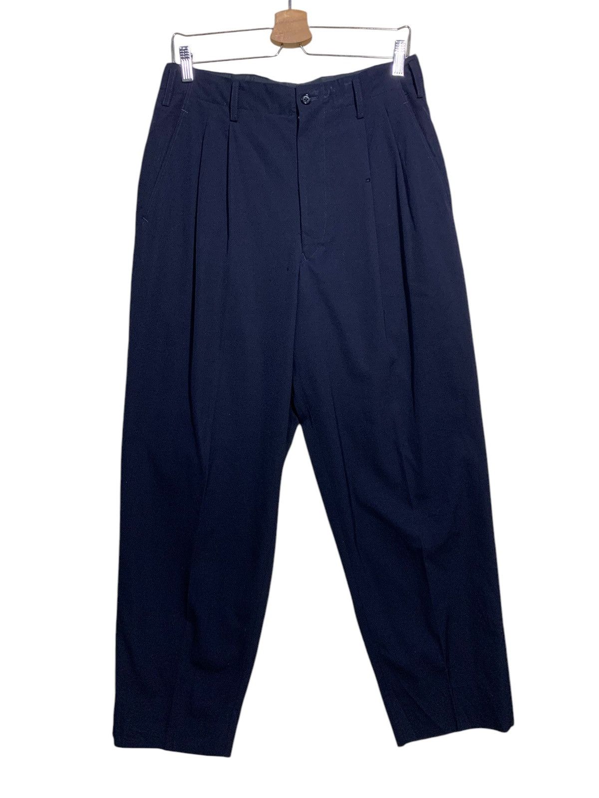 Yohji Yamamoto 🔥YOHJI YAMAMOTO POUR HOMME WOOL TROUSER Size US 32 / EU 48 - 1 Thumbnail