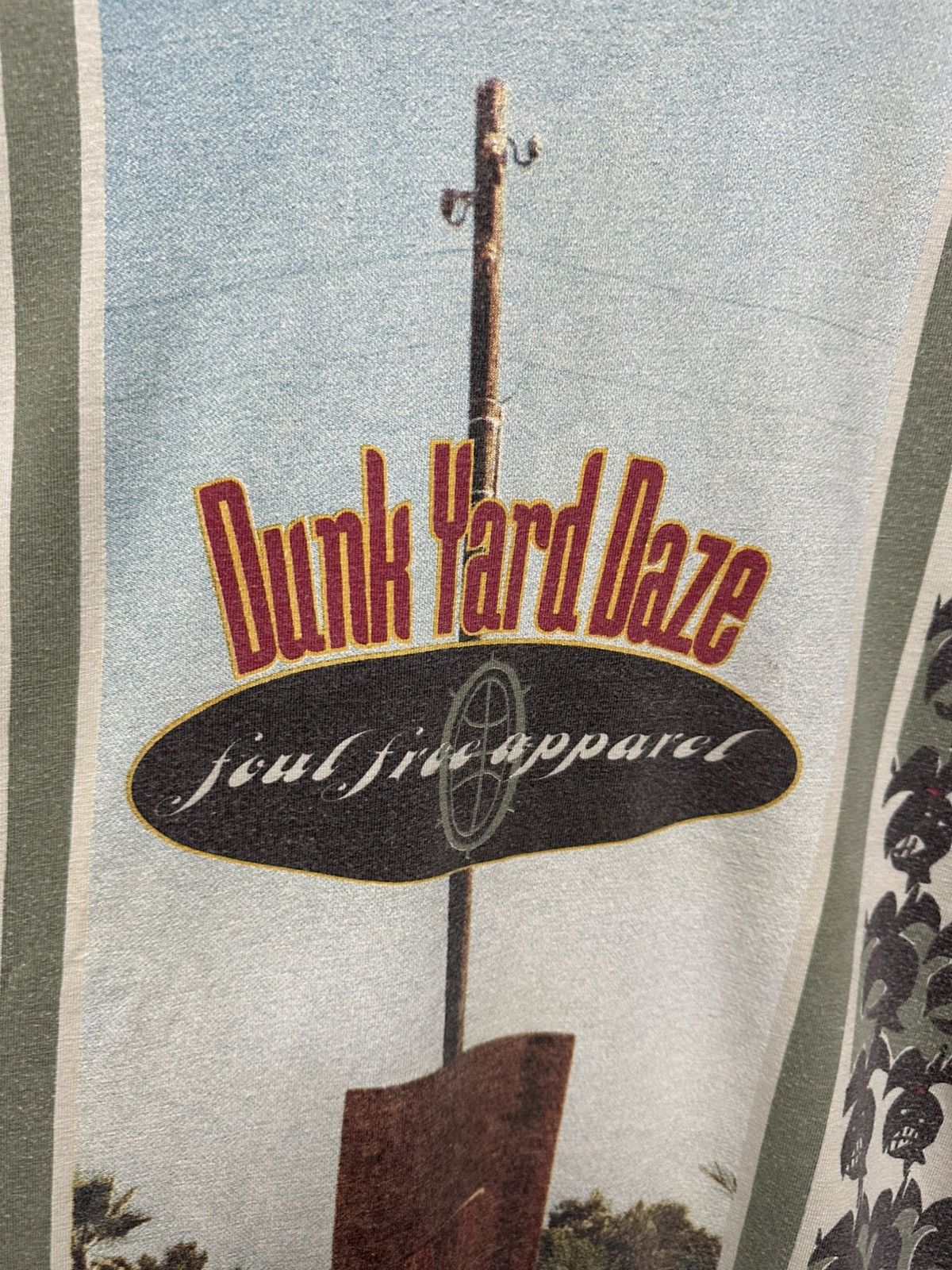 Nike Nike Dunk Yard Daze Long Shirt Vintage 90s Rare Size US L / EU 52-54 / 3 - 6 Thumbnail