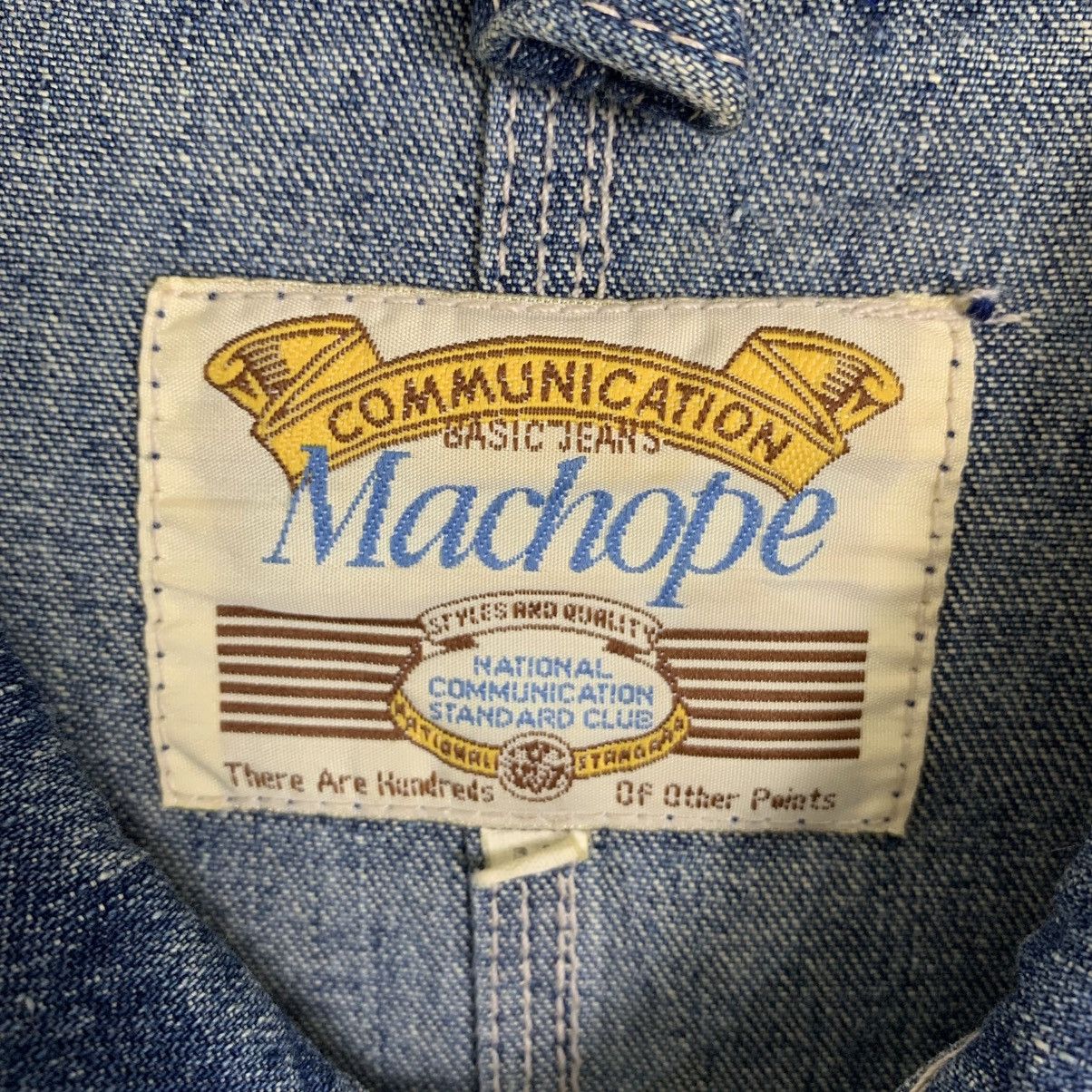 Vintage Vintage Machope Chore Denim Jacket Workers Denim Jacket Size US M / EU 48-50 / 2 - 11 Thumbnail