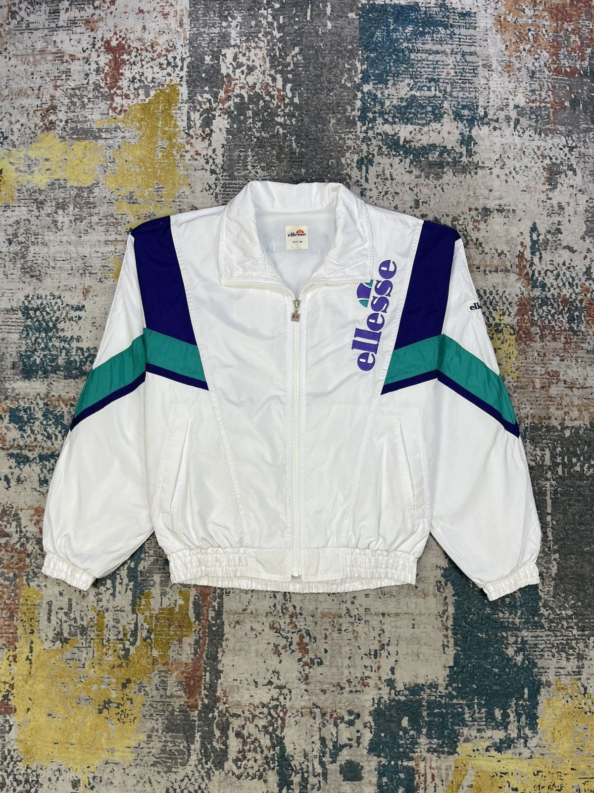 Ellesse Vintage Ellesse Sportswear Tracktop Jacket Size US S / EU 44-46 / 1 - 1 Thumbnail