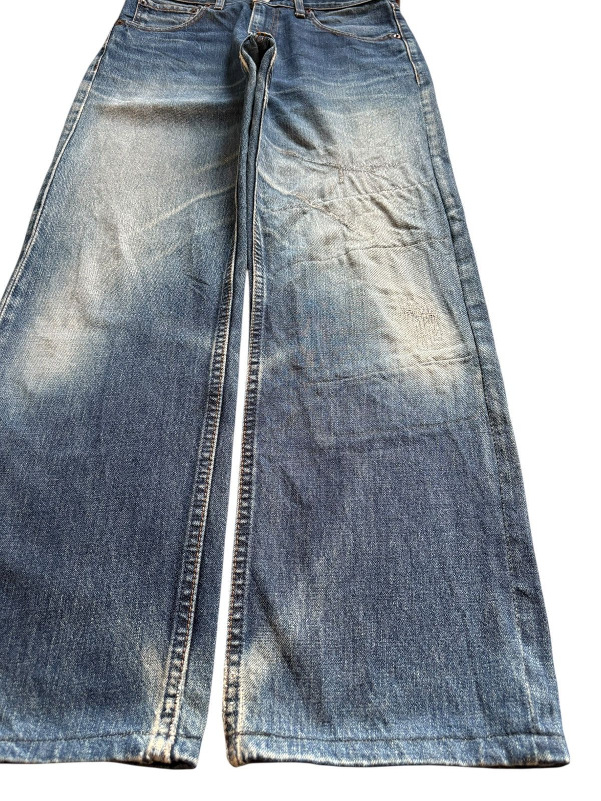 Levi's Vintage 90s Levis 503 Mud Wash Distressed Baggy Jeans Size US 31 - 7 Thumbnail