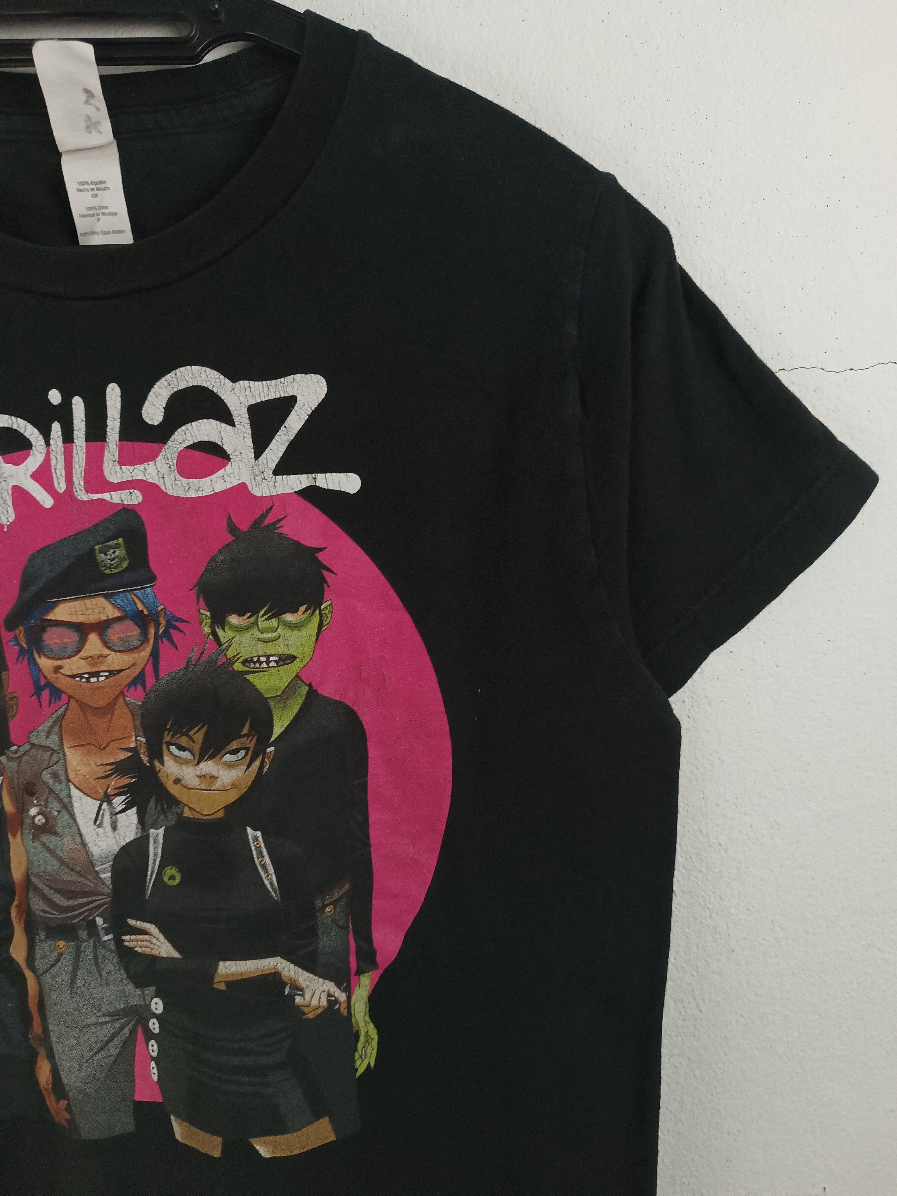 Band Tees VINTAGE GORILLAZ ROCK BLUR ALBARN VERY RARE TEE Size US S / EU 44-46 / 1 - 9 Thumbnail