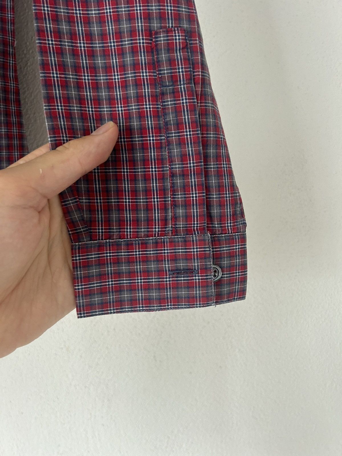 Dior Dior Homme Red Plaid Button-Up Shirt Size US S / EU 44-46 / 1 - 6 Thumbnail