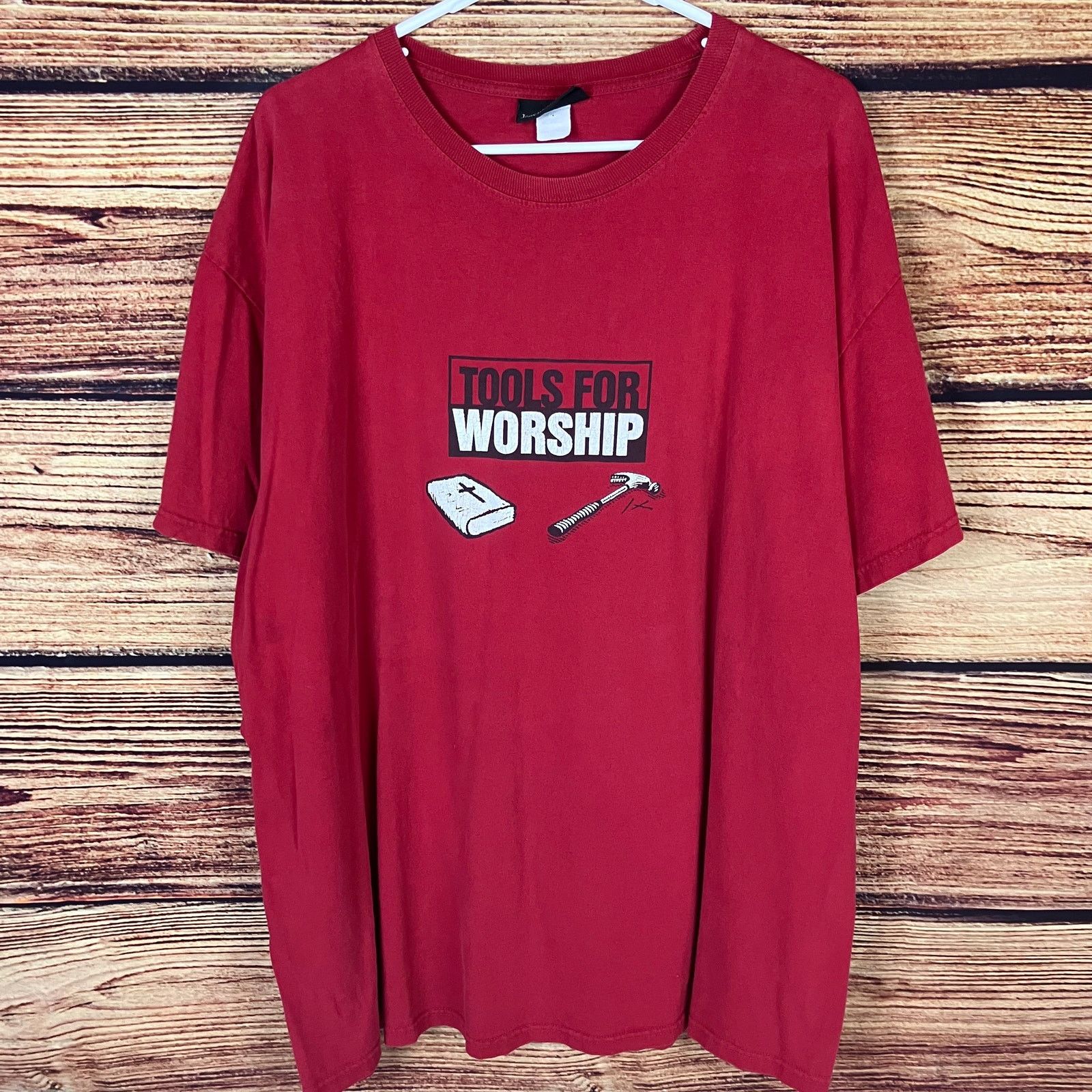 Vintage 2006 Tools for Worship Mexico Ministries Double Sided Tshirt Size US XXL / EU 58 / 5 - 3 Thumbnail