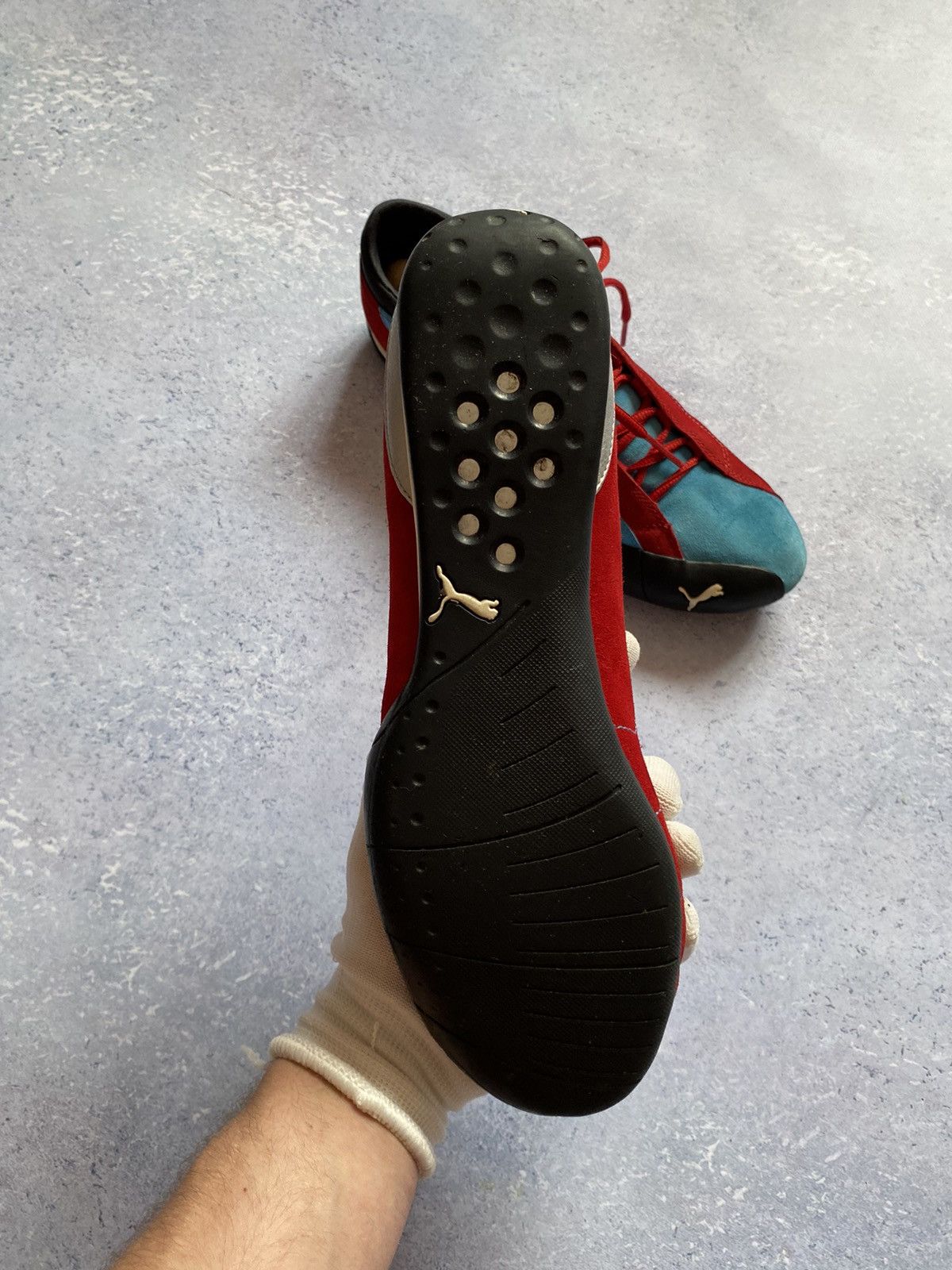 Puma Vintage Puma Racing Shoes UK 10.5 US 11.5 EUR 45 Size US 11.5 / EU 44-45 - 17 Thumbnail