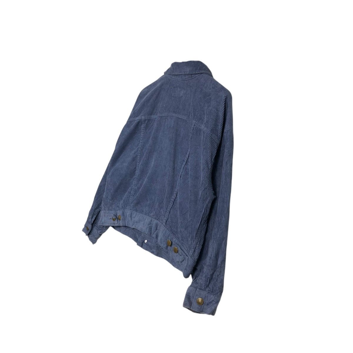 Vintage 🔥CROPPED CORDUROY BIKER JACKET MUSIC & ECOLOGY ISSEY MIYAKE Size US M / EU 48-50 / 2 - 12 Thumbnail