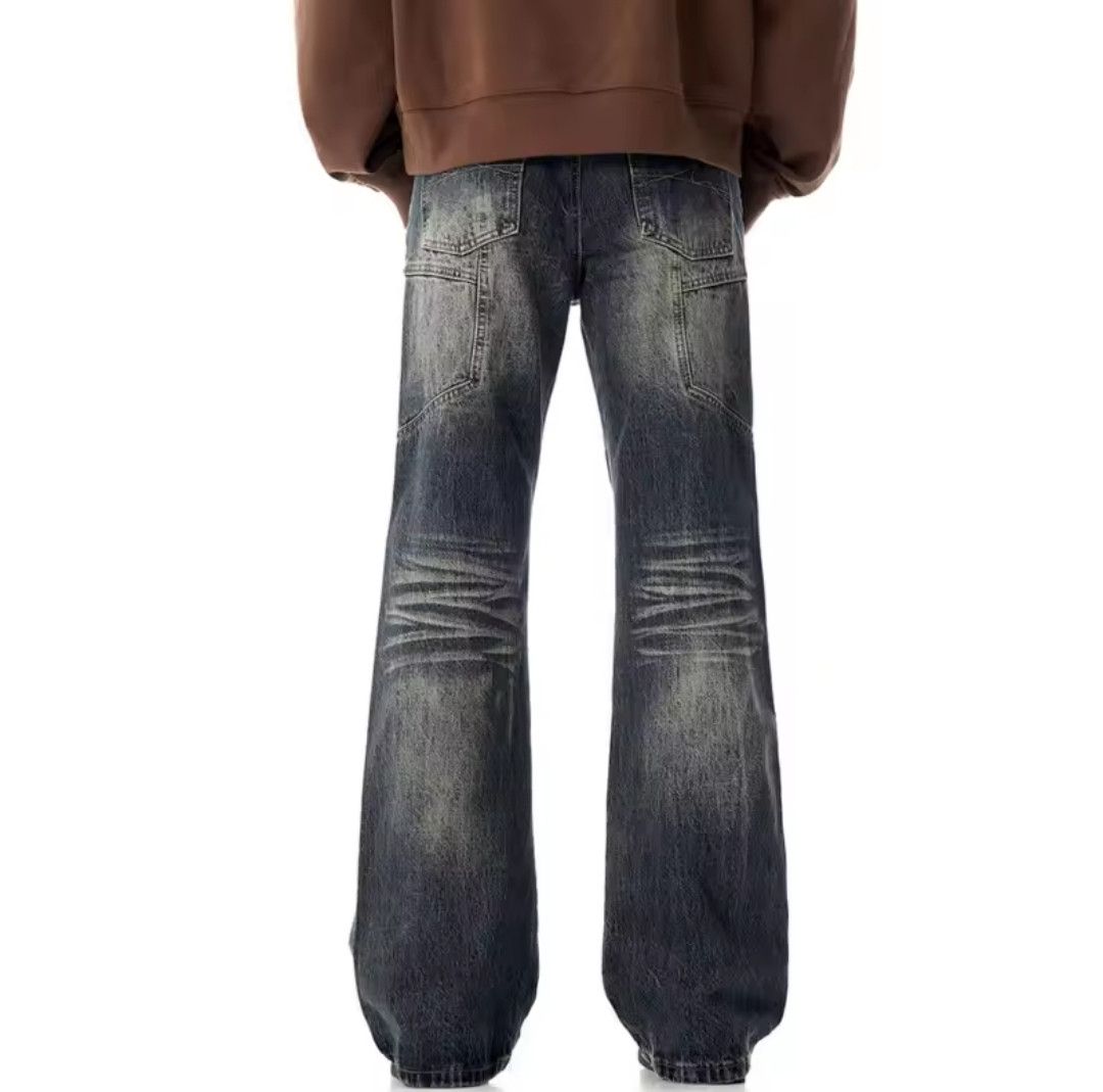 Japanese Brand × Jean Solid Straight Color Zipper Jeans Size US 28 / EU 44 - 2 Thumbnail