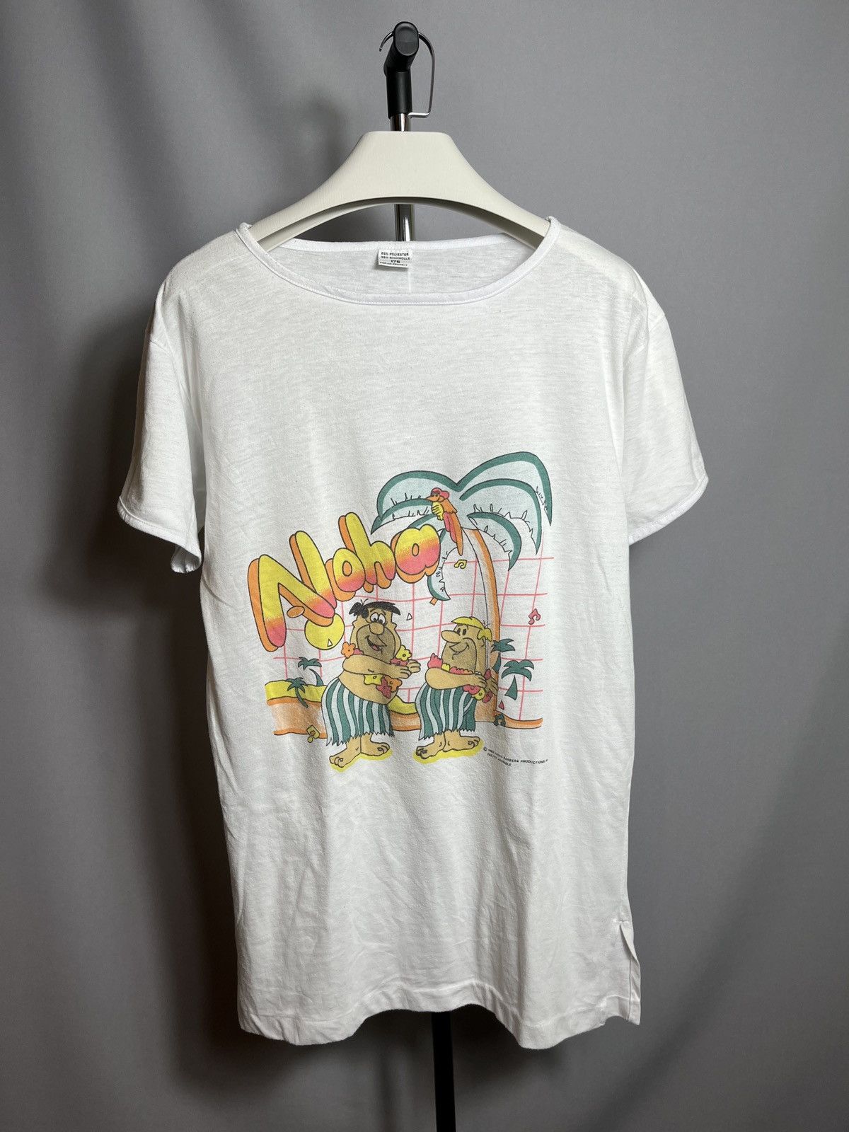 Other flintstones 1986 noha rare t-shirt unisex white vintage Size US XL / EU 56 / 4 - 1 Thumbnail