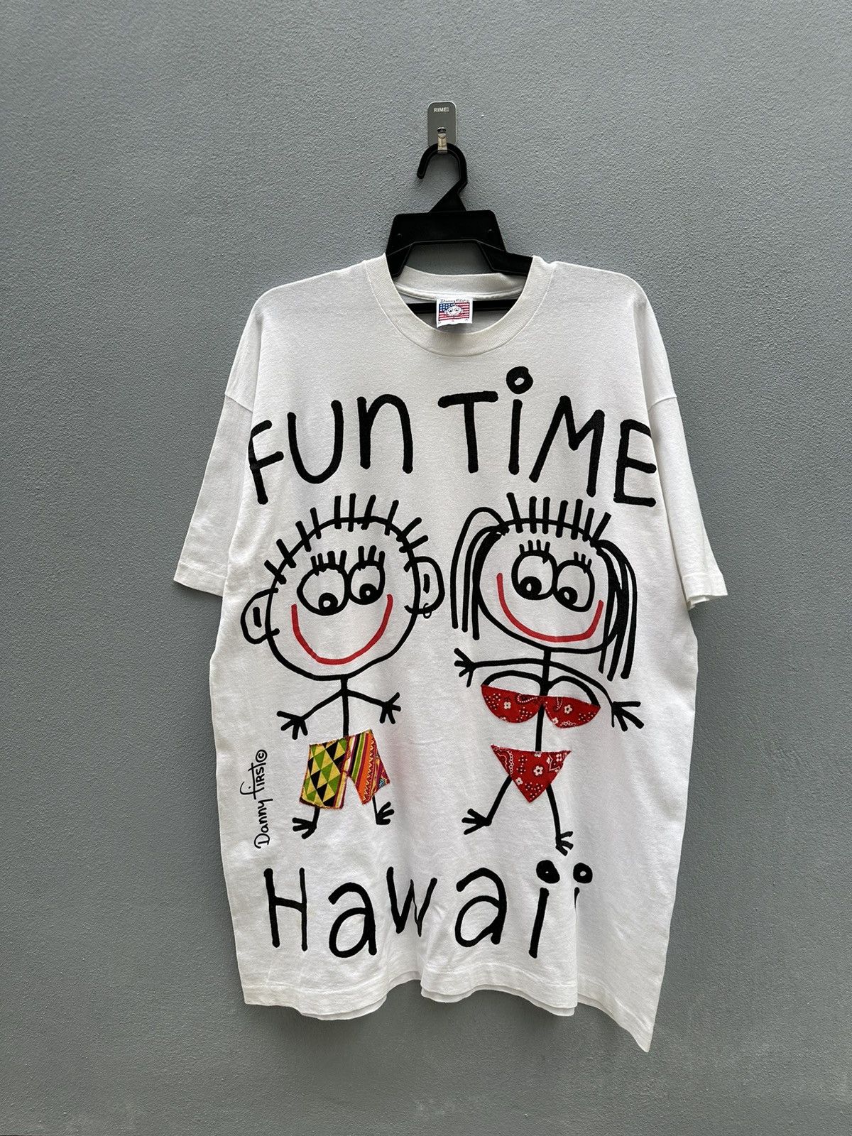 Vintage Vintage Danny First Fun Time Hawaii A71 Size US L / EU 52-54 / 3 - 1 Thumbnail