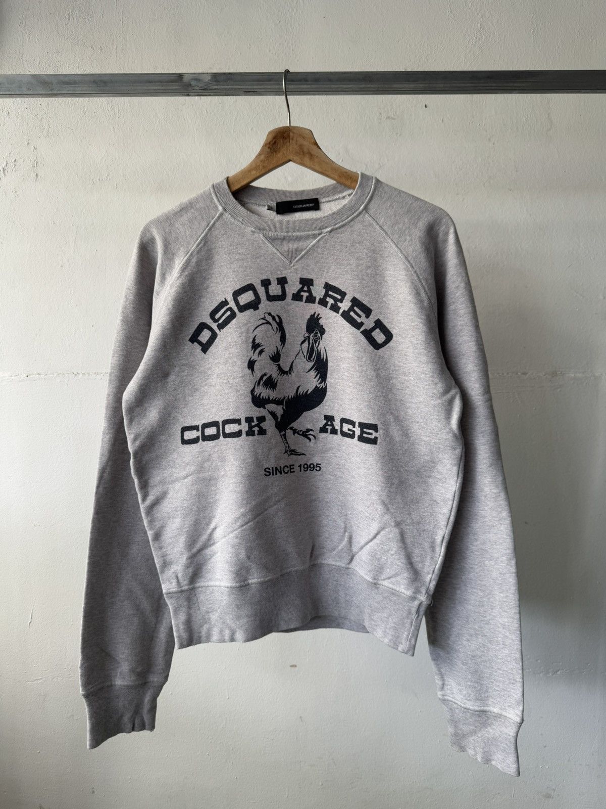 Dsquared2 Dsquared2 Cock Age Distressed Sweatshirt Size US S / EU 44-46 / 1 - 1 Thumbnail