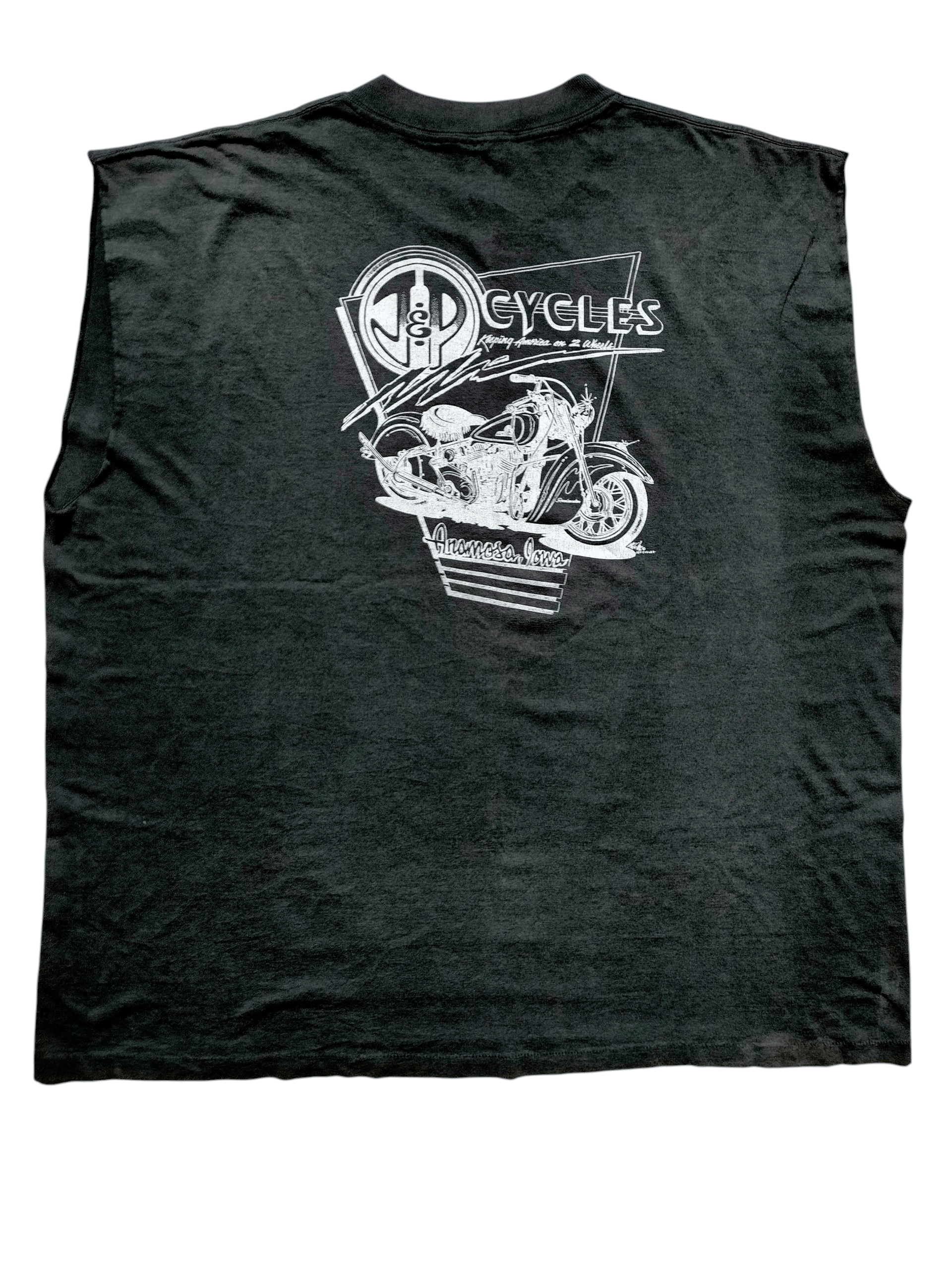 Harley Davidson Vintage Harley Davidson Ride the wind single stich tee Size US XXL / EU 58 / 5 - 3 Thumbnail