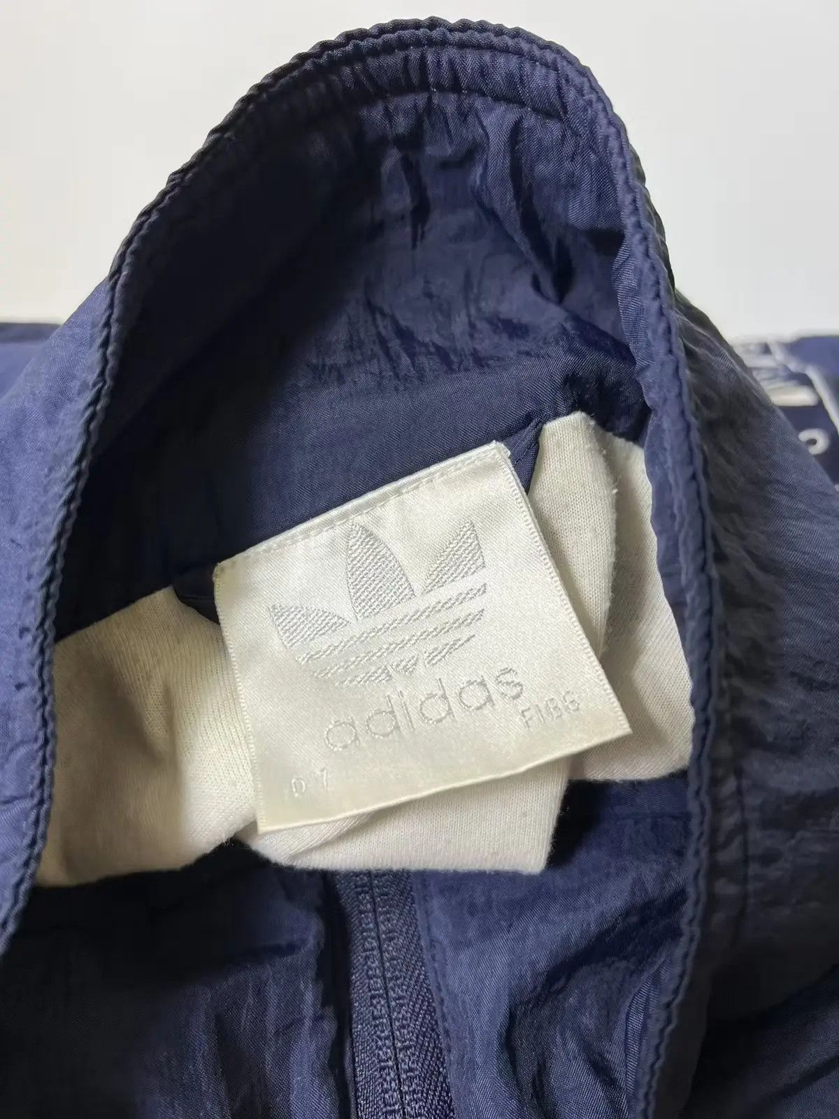 Adidas × Vintage Vintage Adidas full zip track top Size US L / EU 52-54 / 3 - 5 Thumbnail