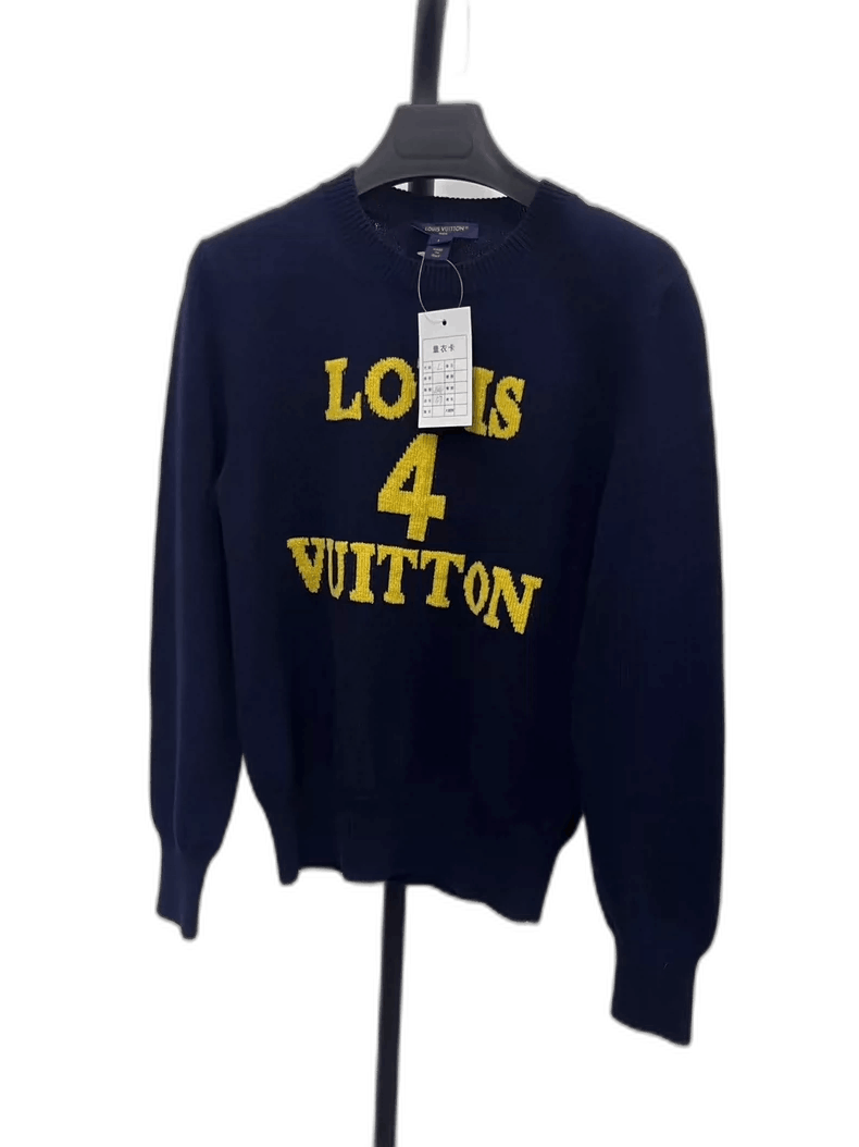 Louis Vuitton Louis Vuitton Lettered Long Sleeve Sweater-yf Size US L / EU 52-54 / 3 - 1 Thumbnail