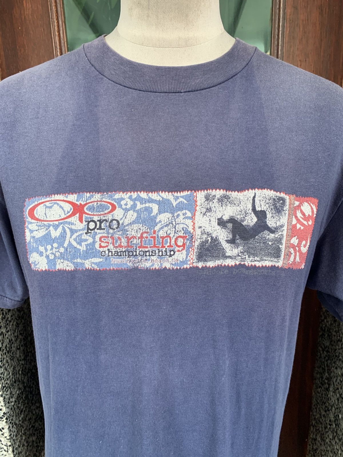 Ocean Pacific Vintage Ocean Pacific OP Pro Surfing Championship T Shirt Size US M / EU 48-50 / 2 - 2 Thumbnail