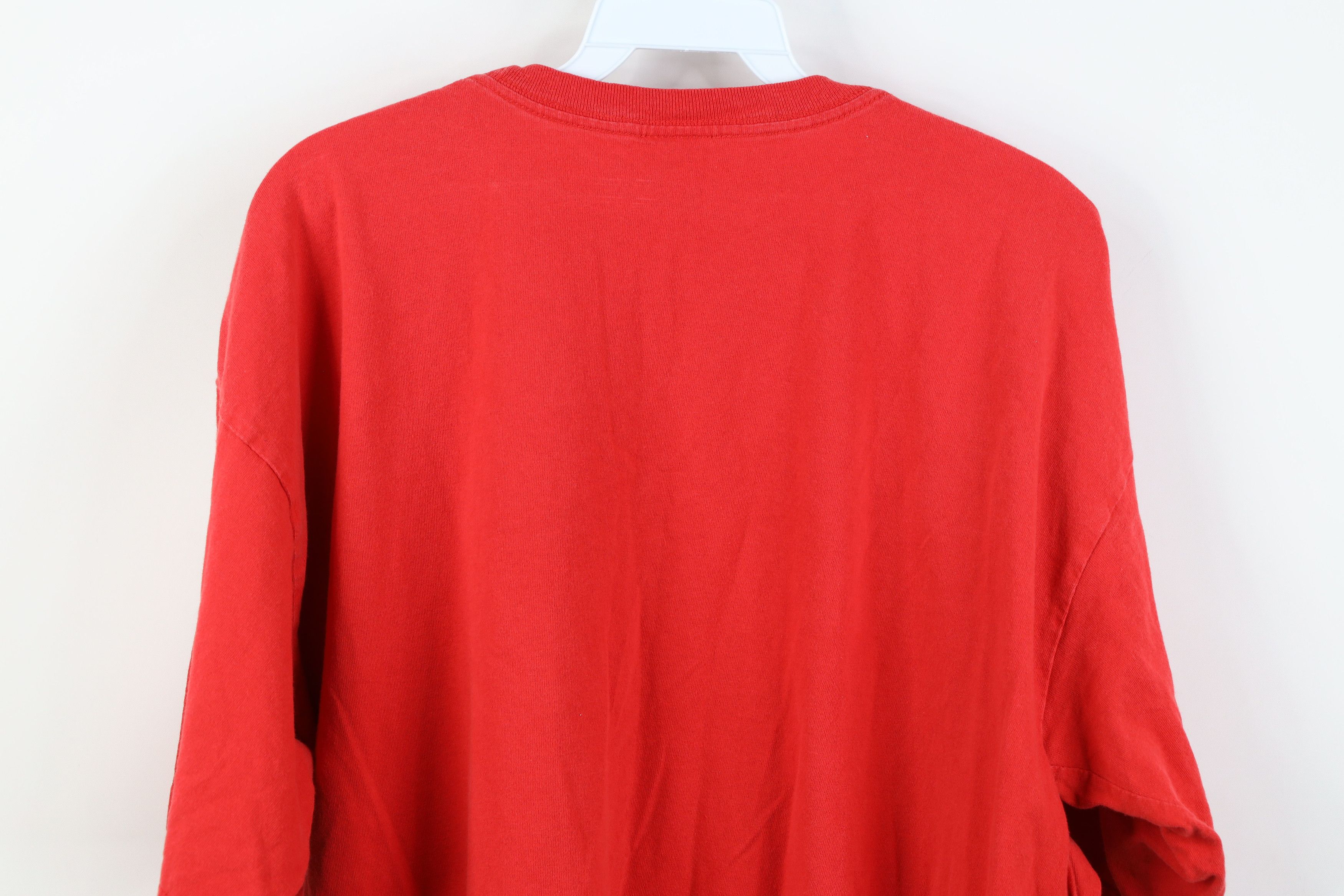 Vintage Vintage Y2K Union Made Assembly Complex T-Shirt Red USA Size US XL / EU 56 / 4 - 13 Thumbnail