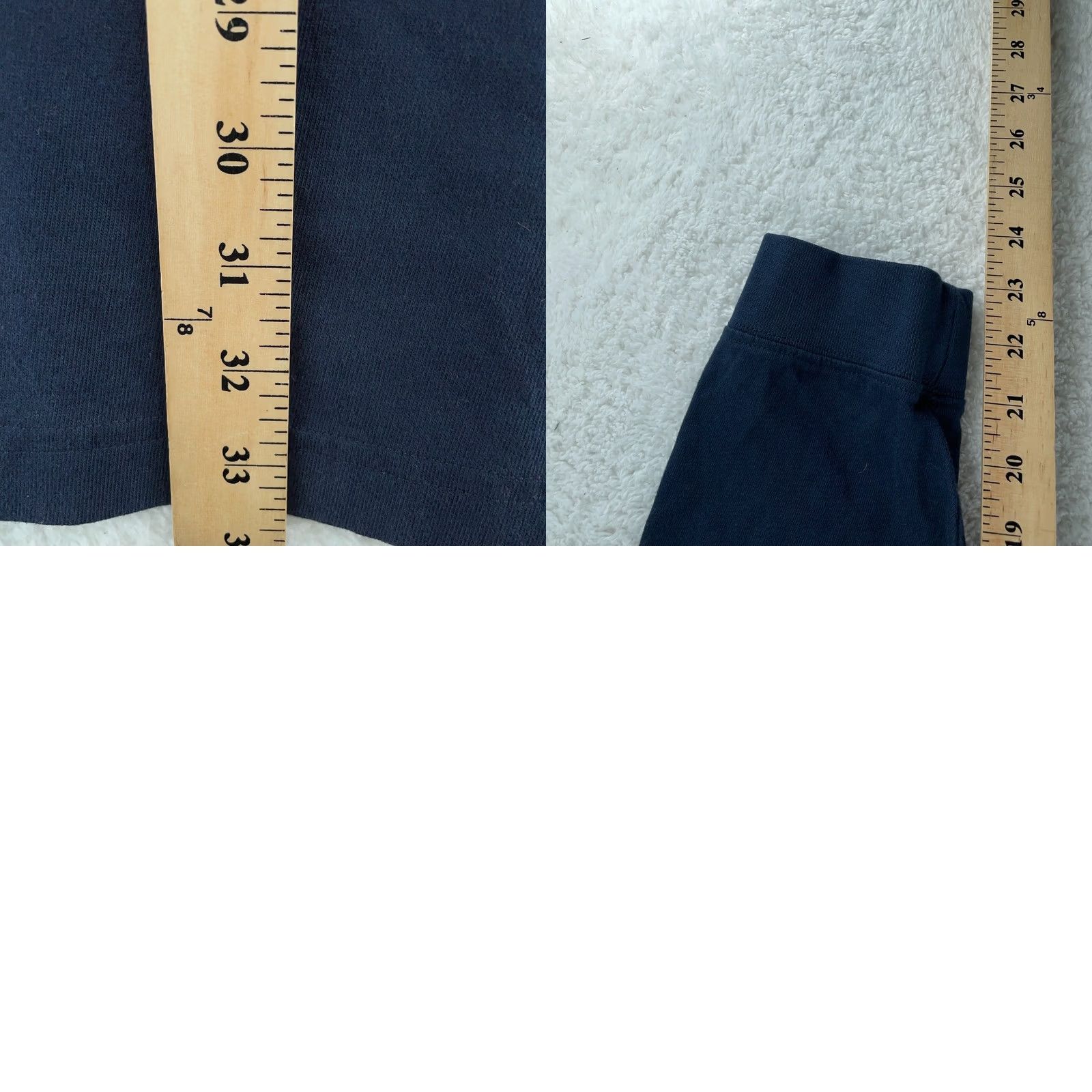 Vintage Duluth Trading L/S Longtail Tee Shirt Mens 3XL Navy Single Pocket Relaxed Fit Size US XXL / EU 58 / 5 - 8 Thumbnail