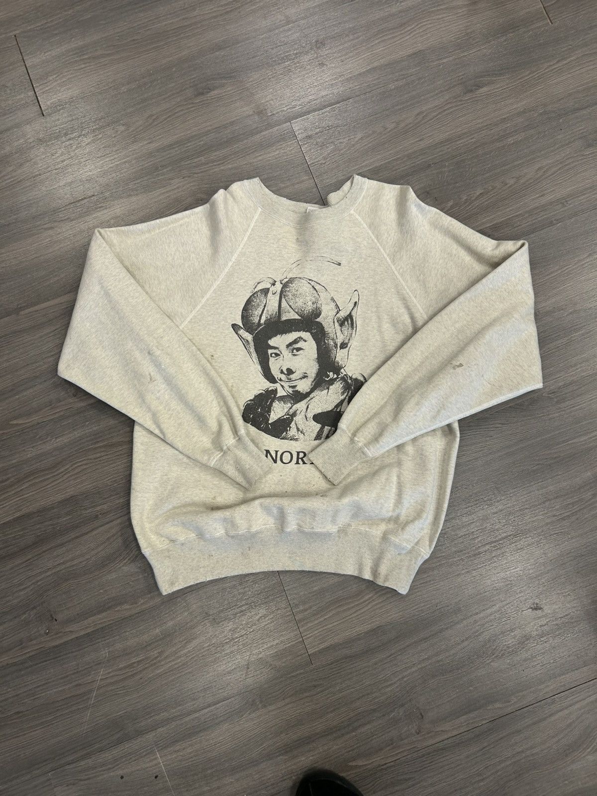 Saint Michael Saint Michael Noritake Kinashi Norida Crewneck Sweatshirt Size US XL / EU 56 / 4 - 1 Thumbnail