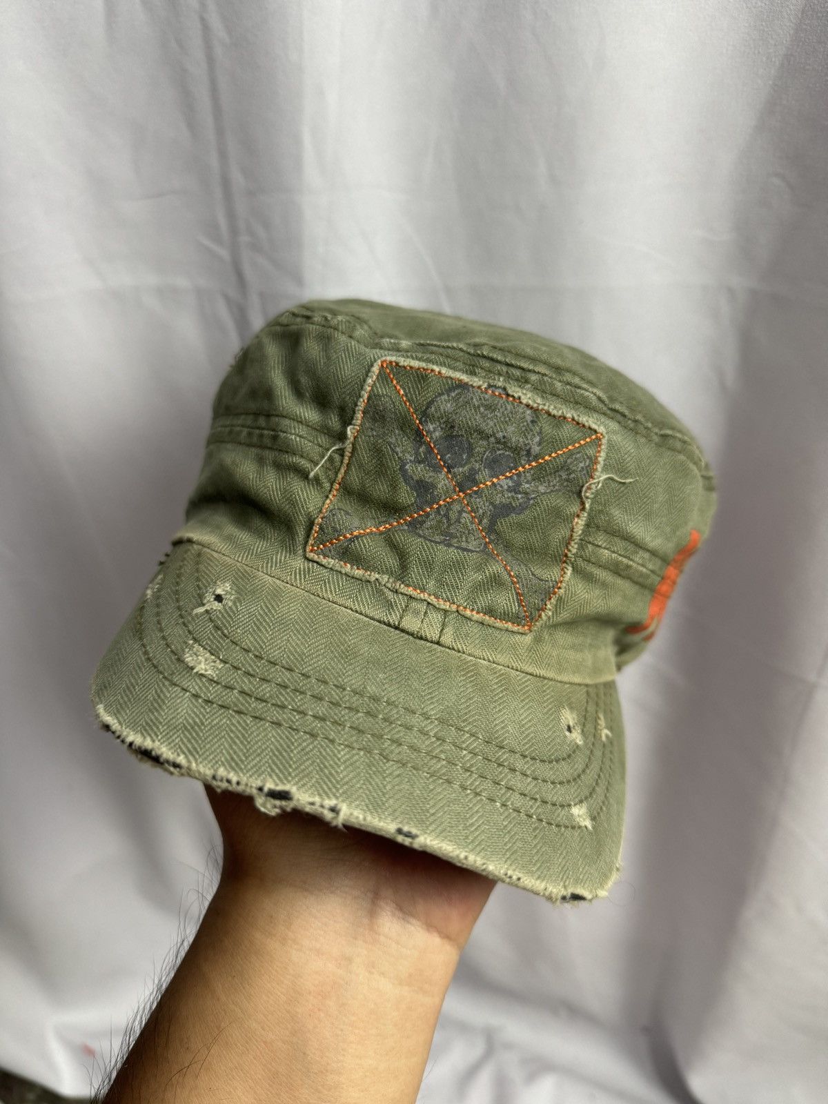 If Six Was Nine Commando Hats Skulls Distressed Size ONE SIZE - 2 Thumbnail
