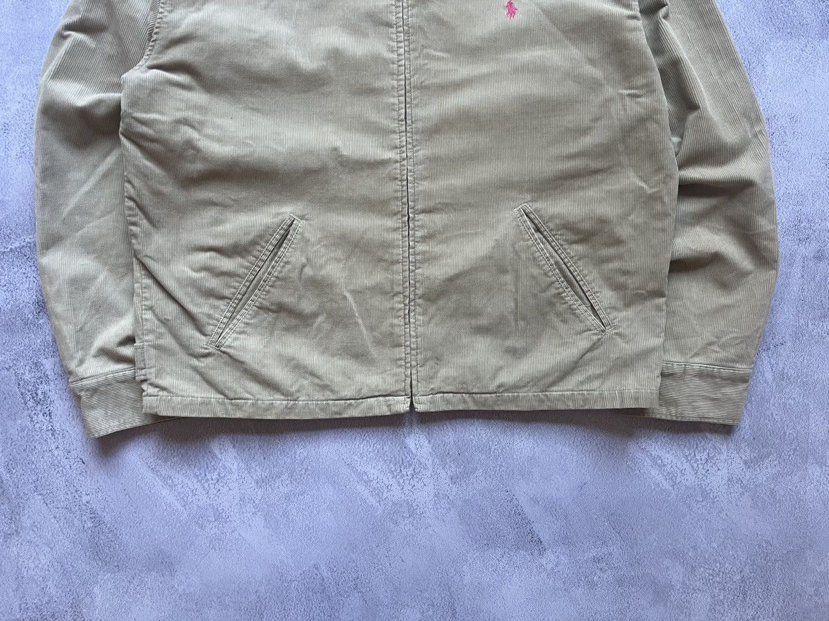 Rare Polo Ralph Lauren Vintage Corduroy Bomber Jacket Size:L