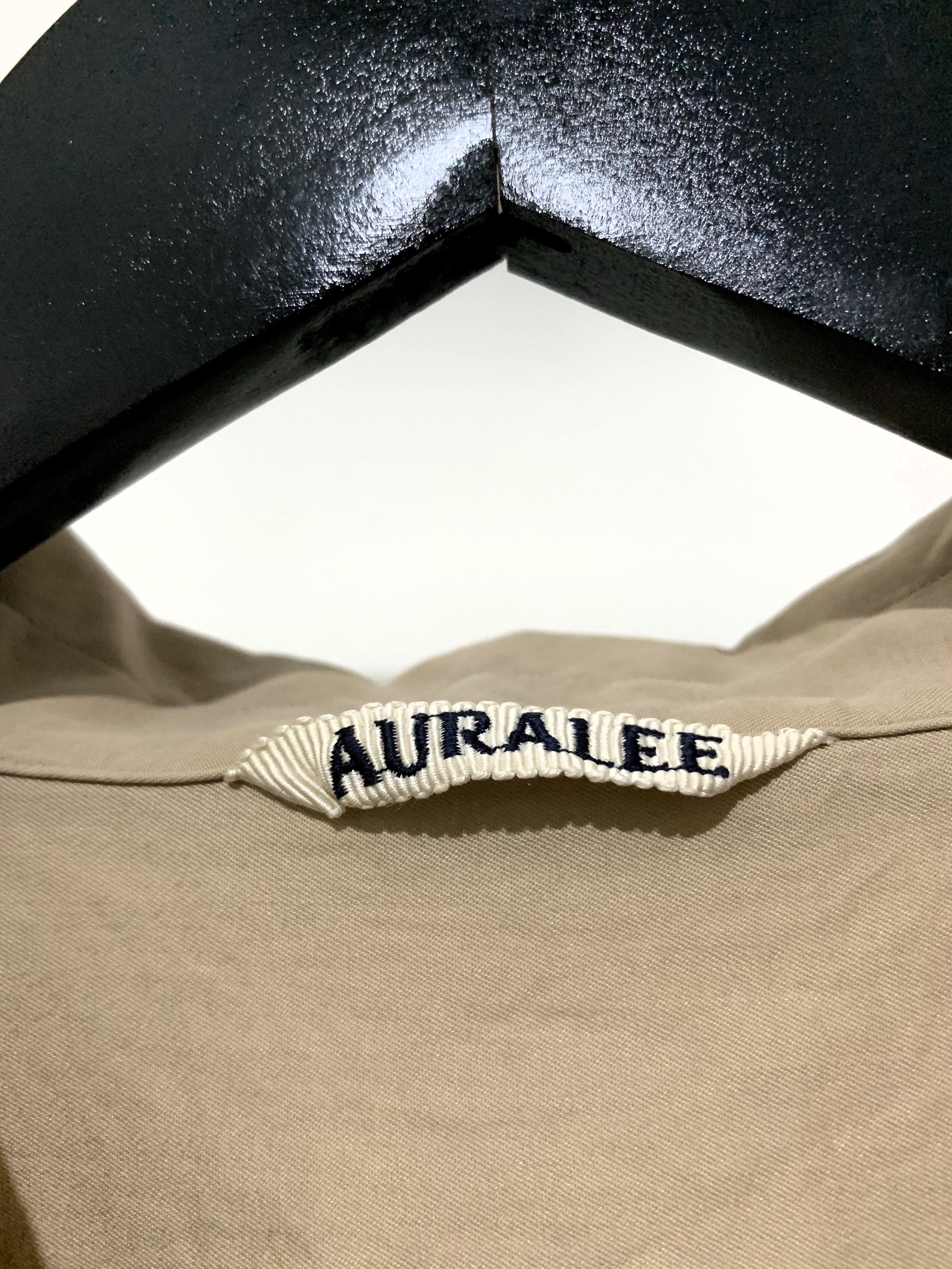 Auralee WASHED TWILL HALF SLEEVED BIG SHIRT Size US XL / EU 56 / 4 - 3 Thumbnail