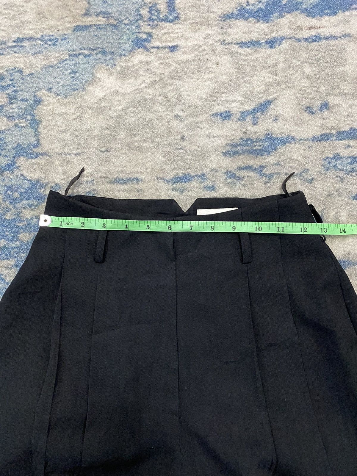 Norma Kamali 1990s Norma Kamali Balloon wide leg wool pants Size 26" / US 2 / IT 38 - 12 Thumbnail