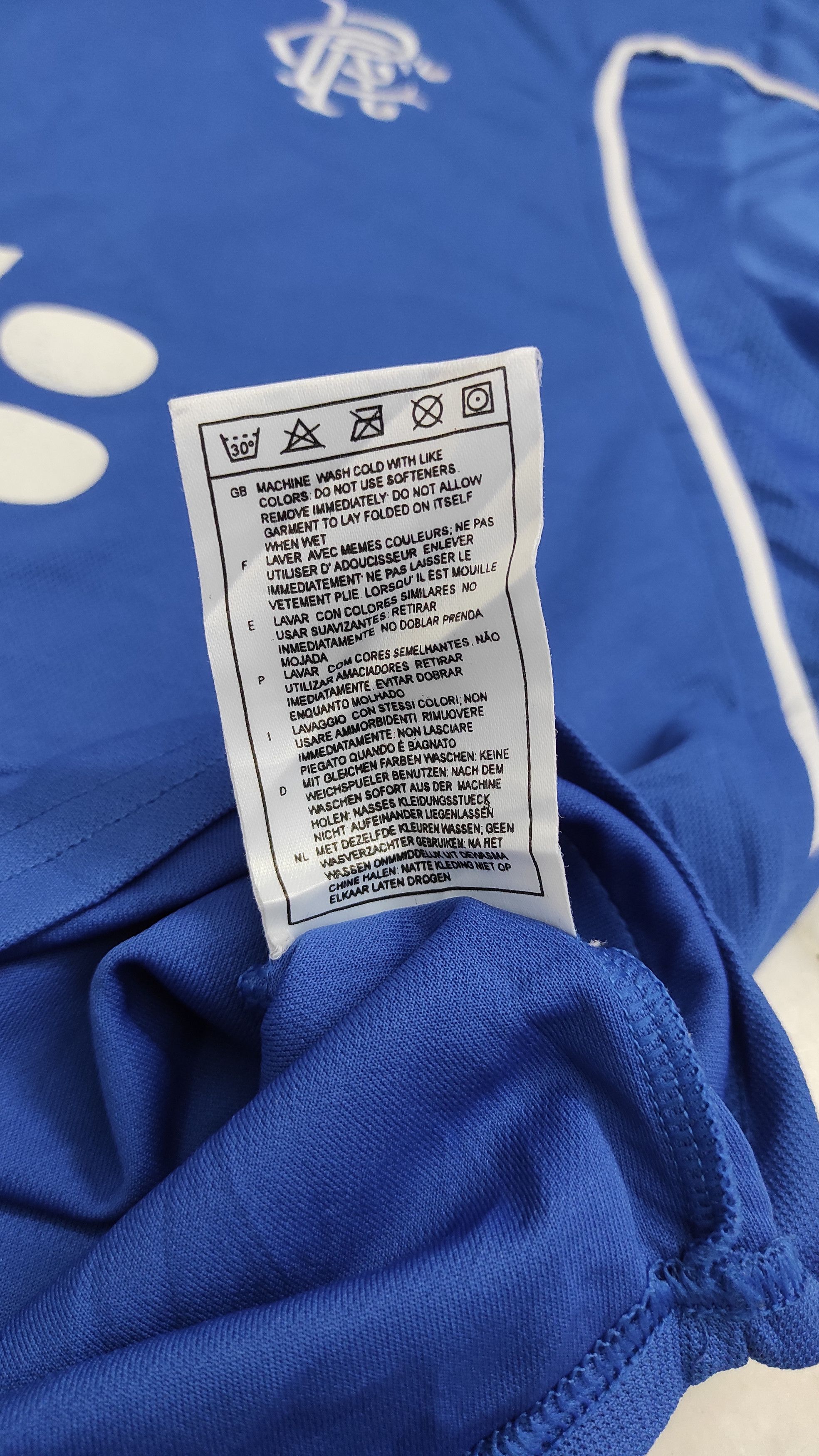 Nike Glasgow Rangers FC 1999-01 Soccer Home jersey