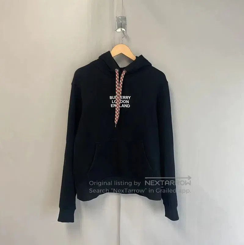 Burberry Burberry Black Cotton Men's Hoodie. Size US S / EU 44-46 / 1 - 1 Thumbnail