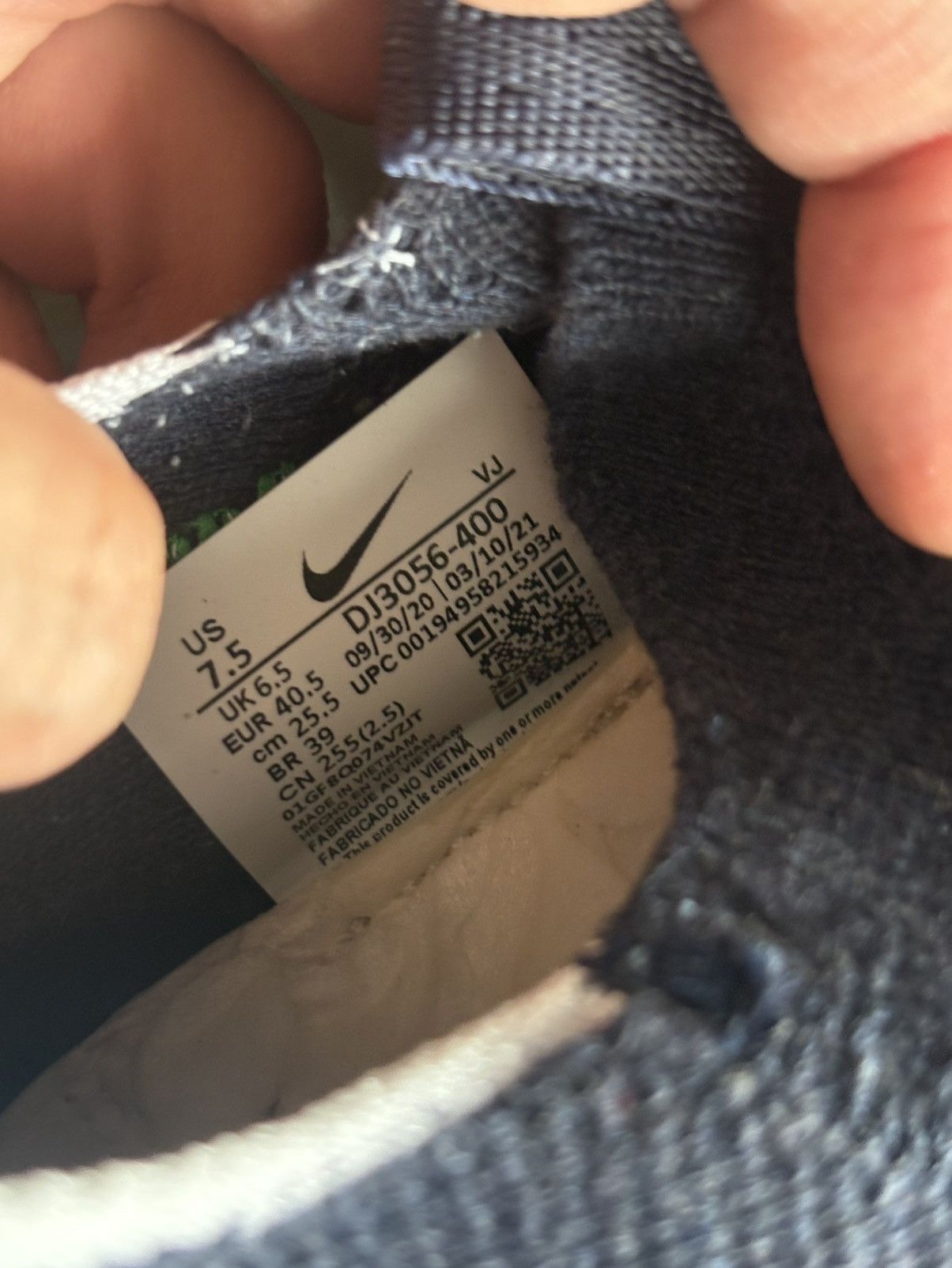 Nike Nike Space Hippie 01 Obsidian Size US 7.5 / EU 40-41 - 7 Thumbnail